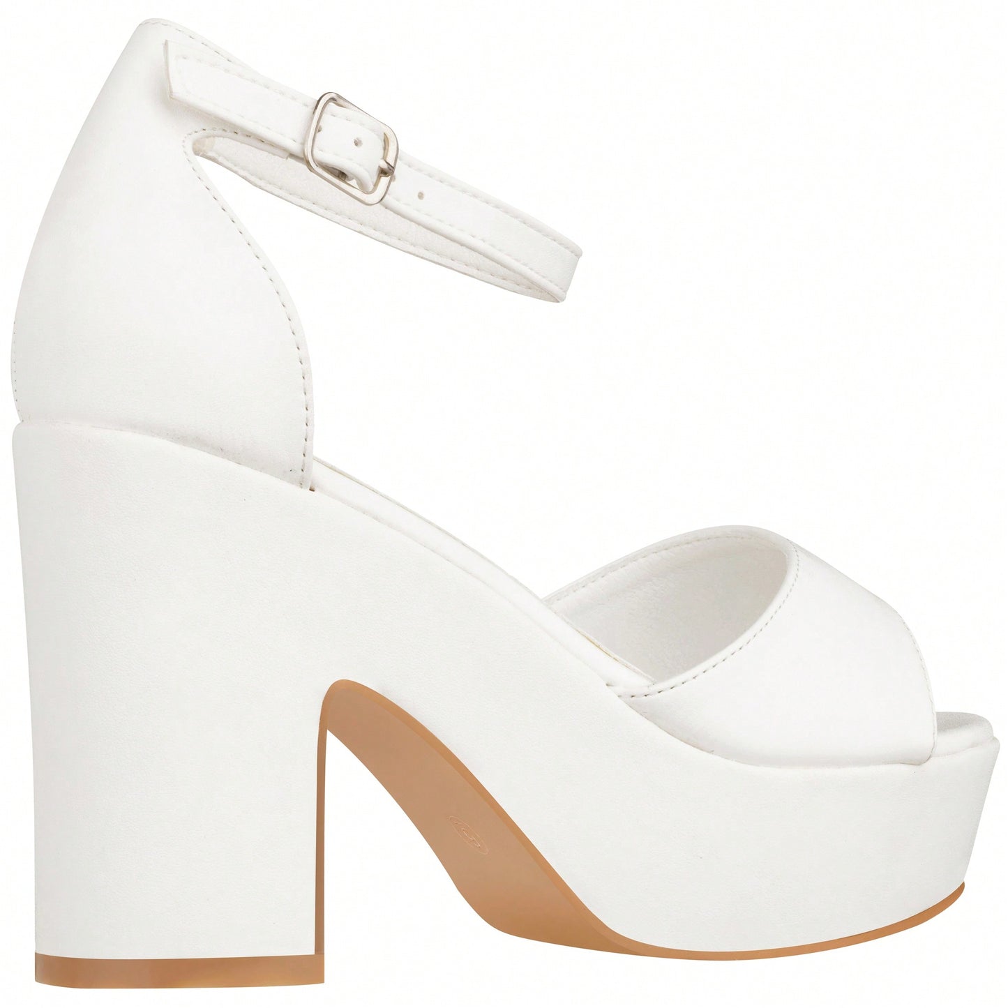 Women Platform Chunky Heeled Sandals Ankle Strap Sexy Open Toe Heels Chunky Block Platform Wedge Sandals