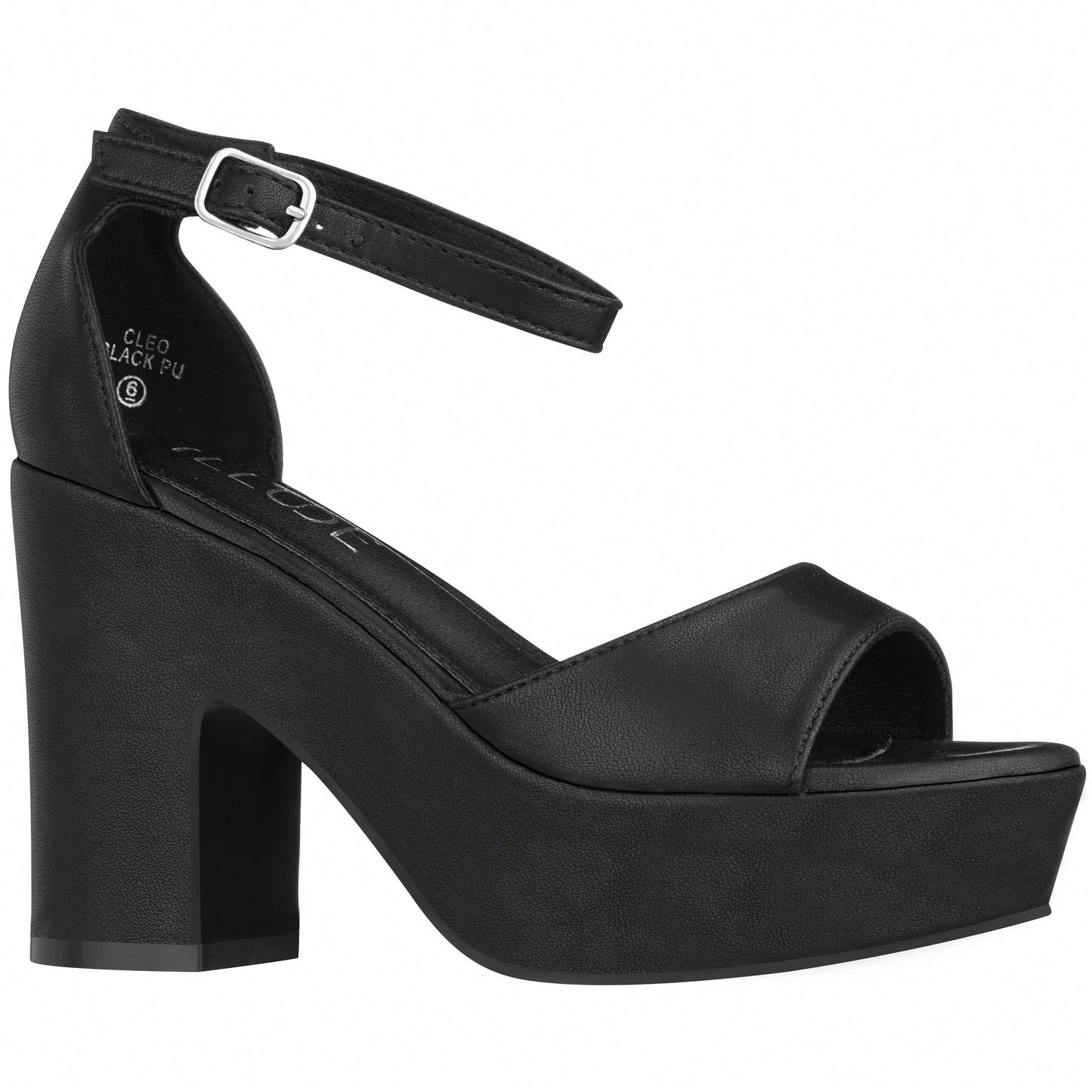 Women Platform Chunky Heeled Sandals Ankle Strap Sexy Open Toe Heels Chunky Block Platform Wedge Sandals
