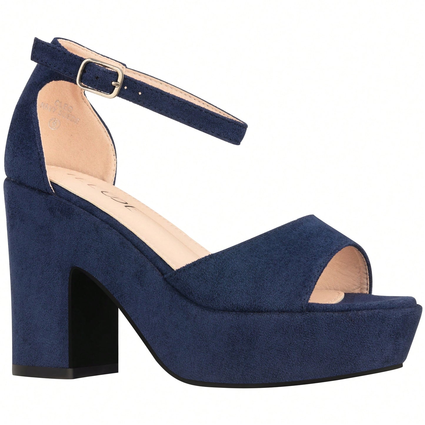 Women Platform Chunky Heeled Sandals Ankle Strap Sexy Open Toe Heels Chunky Block Platform Wedge Sandals