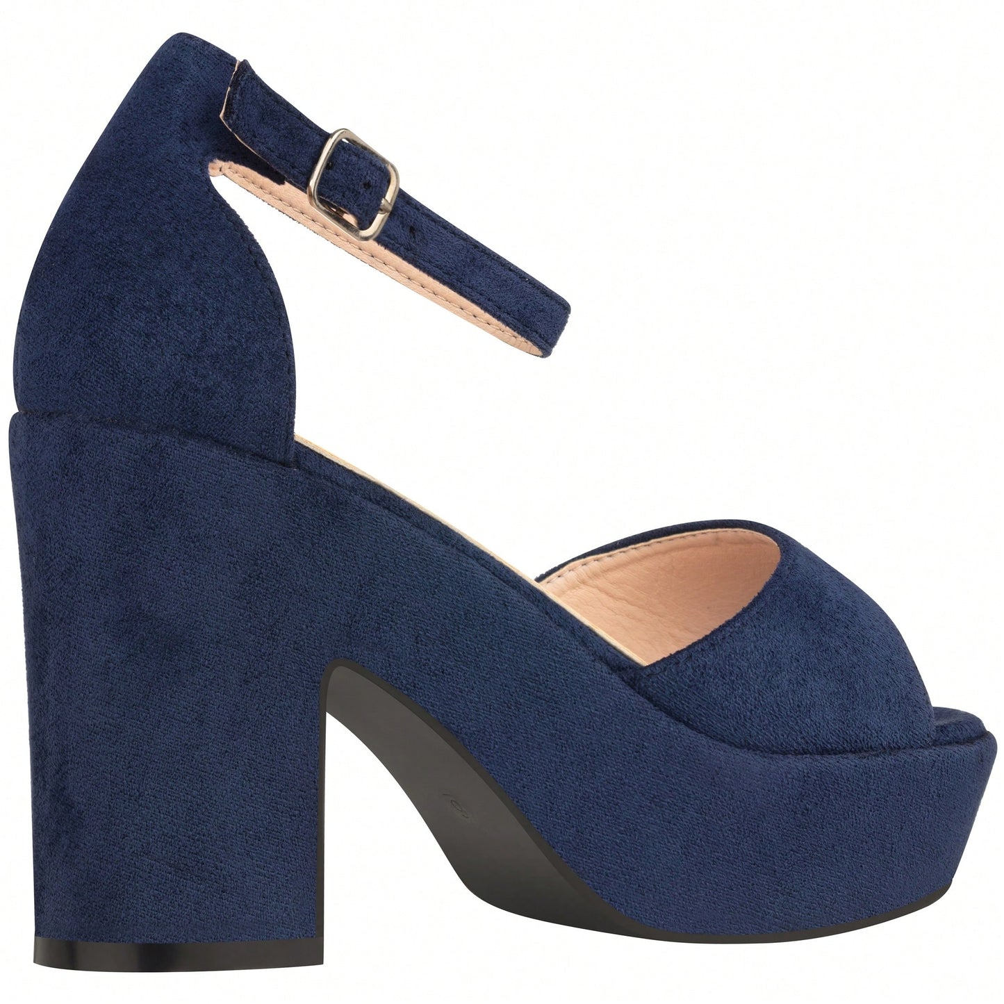 Women Platform Chunky Heeled Sandals Ankle Strap Sexy Open Toe Heels Chunky Block Platform Wedge Sandals