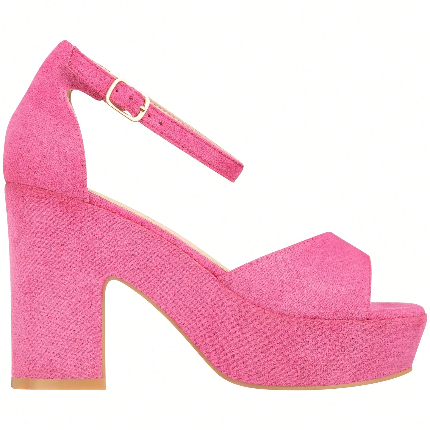 Women Platform Chunky Heeled Sandals Ankle Strap Sexy Open Toe Heels Chunky Block Platform Wedge Sandals