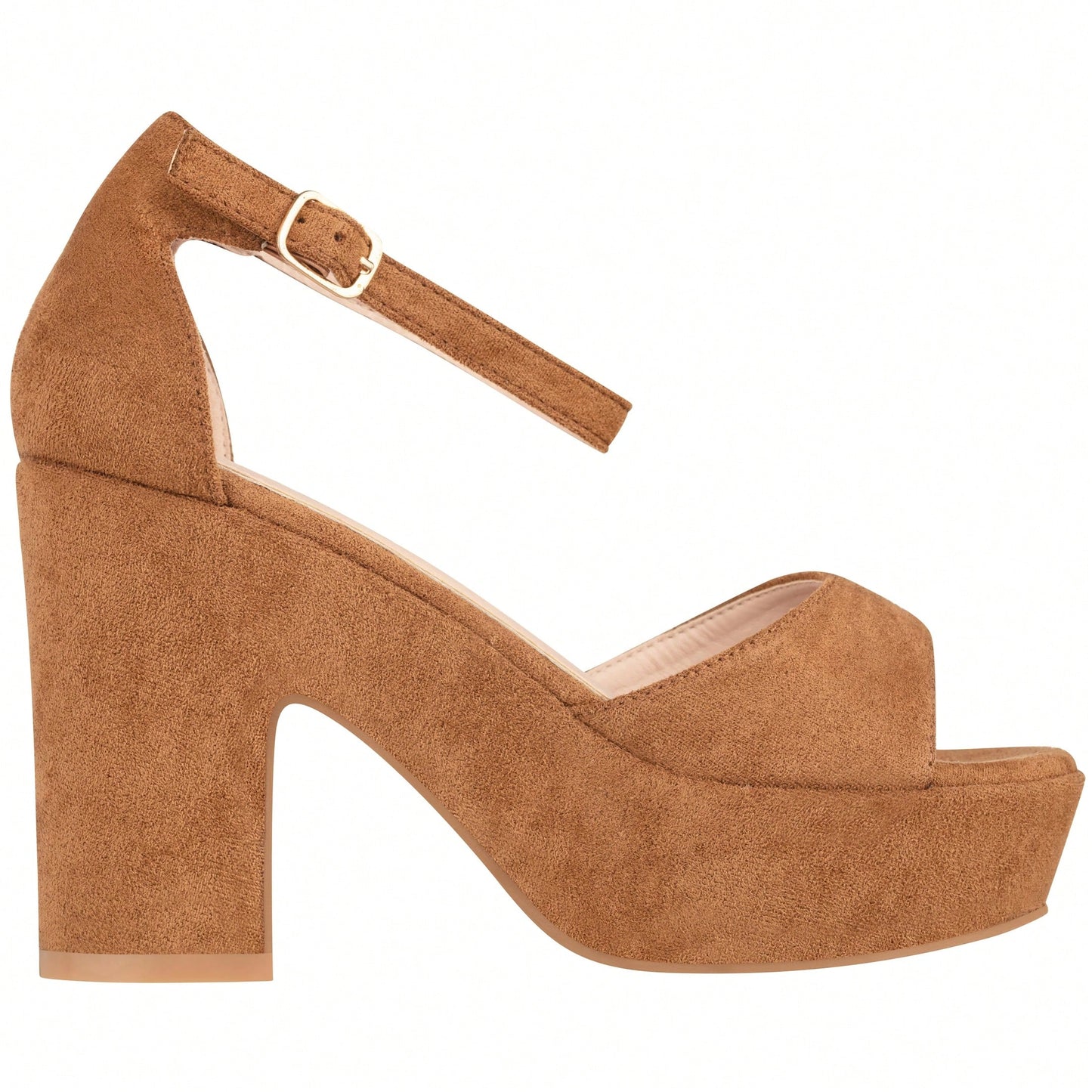 Women Platform Chunky Heeled Sandals Ankle Strap Sexy Open Toe Heels Chunky Block Platform Wedge Sandals