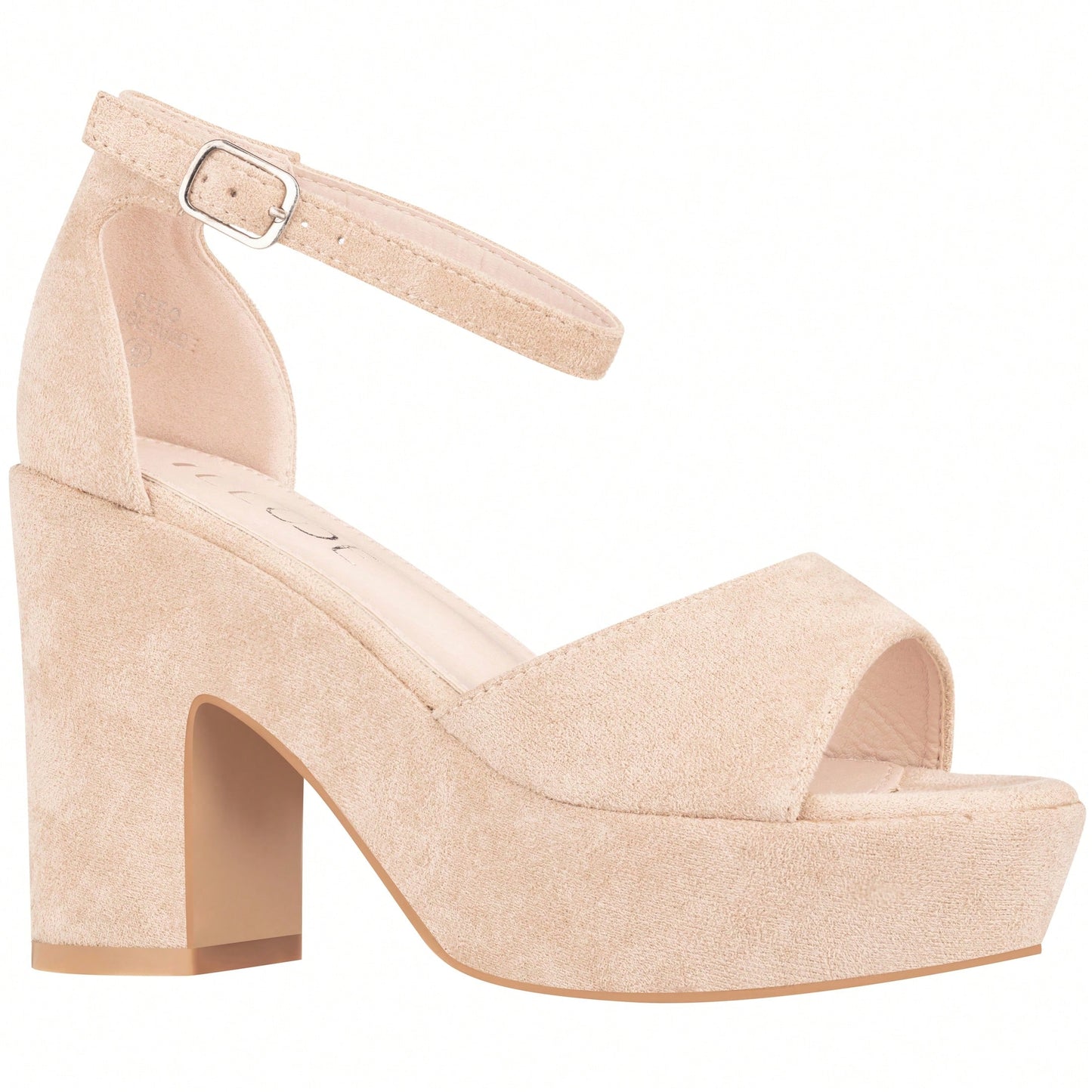 Women Platform Chunky Heeled Sandals Ankle Strap Sexy Open Toe Heels Chunky Block Platform Wedge Sandals
