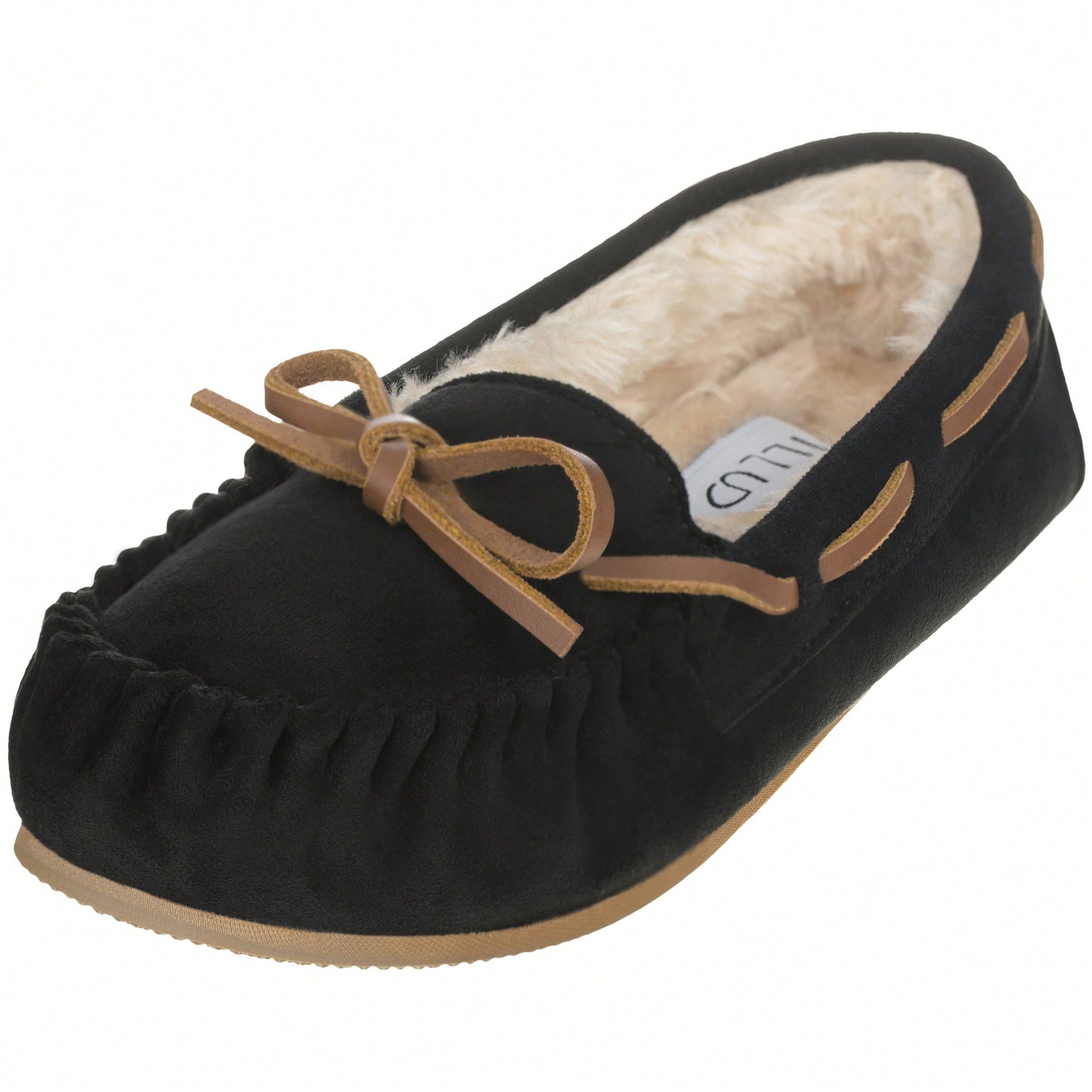 Women House Slippers Faux Furs Indoor Outdoor Moccasin Shoes Fuzzy Fluffy Furry Loafers Warm Flat Shoes Furry Slippers