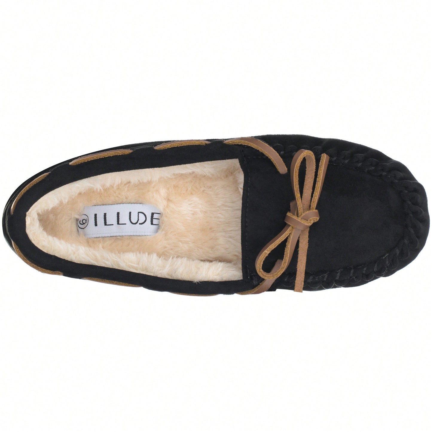 Women House Slippers Faux Furs Indoor Outdoor Moccasin Shoes Fuzzy Fluffy Furry Loafers Warm Flat Shoes Furry Slippers
