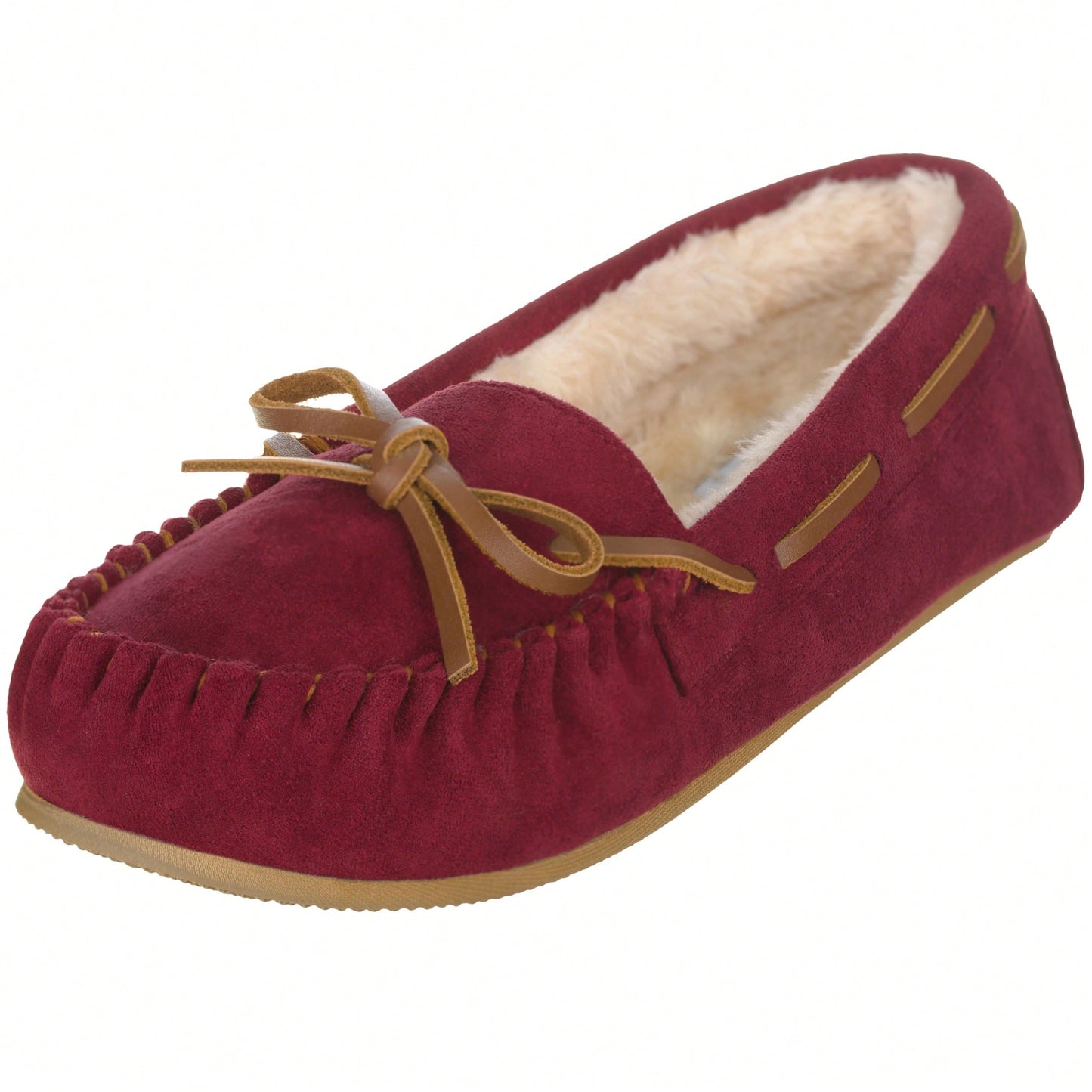 Women House Slippers Faux Furs Indoor Outdoor Moccasin Shoes Fuzzy Fluffy Furry Loafers Warm Flat Shoes Furry Slippers