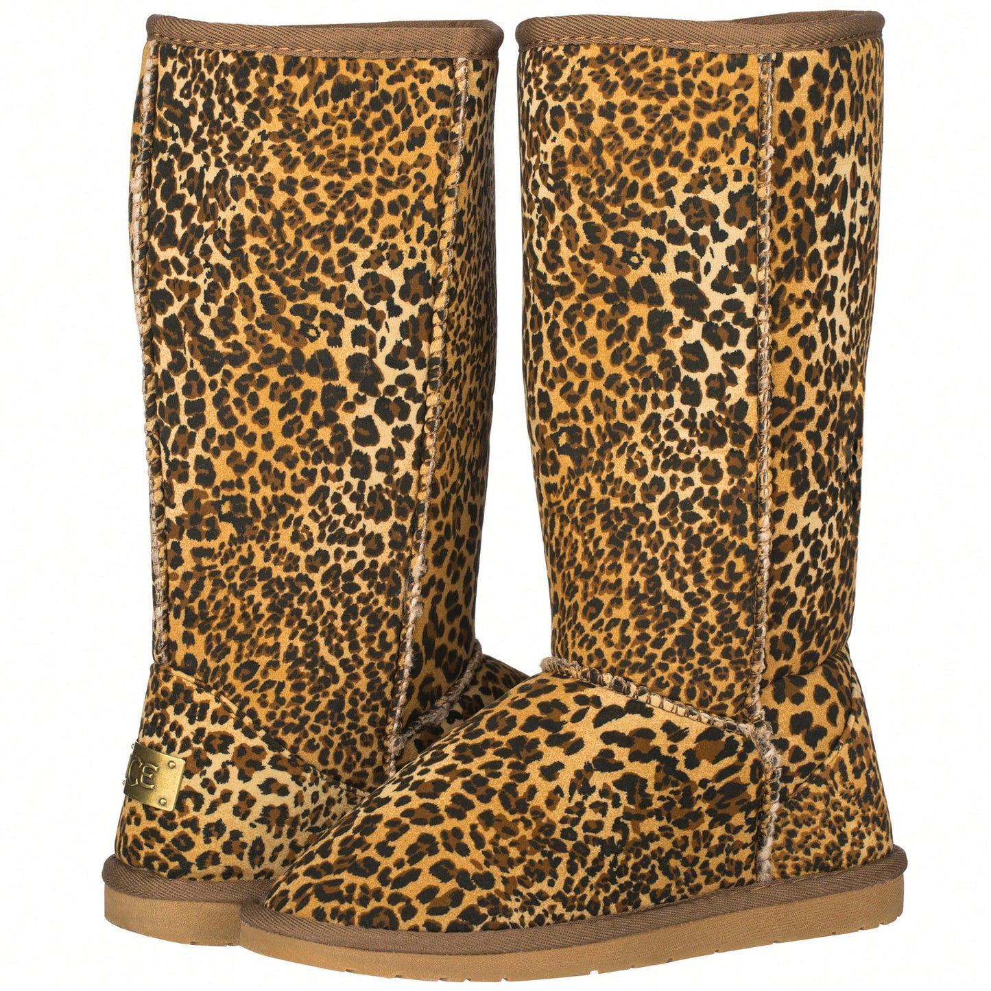 Women's Snow Boots Fleece Lined Solid Color Mid-Calf Flat Snow Boots For Winter Mid Calf Winter Snow Boots