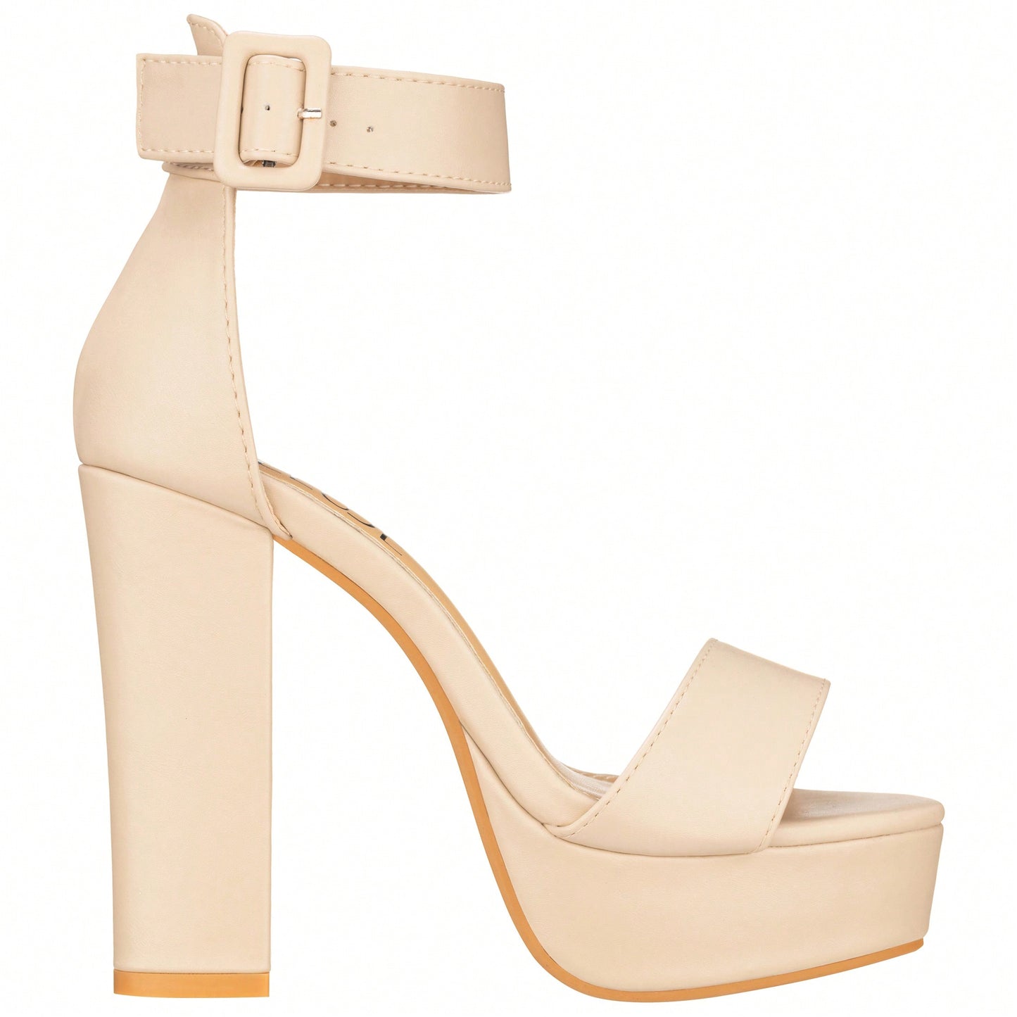Women High Heel Chunky Heeled Sandals Platform Heels Ankle Strap Sandals Open Toe Heels Chunky Block Dressy Pumps Sandals High Heel Chunky Block Platform Heels