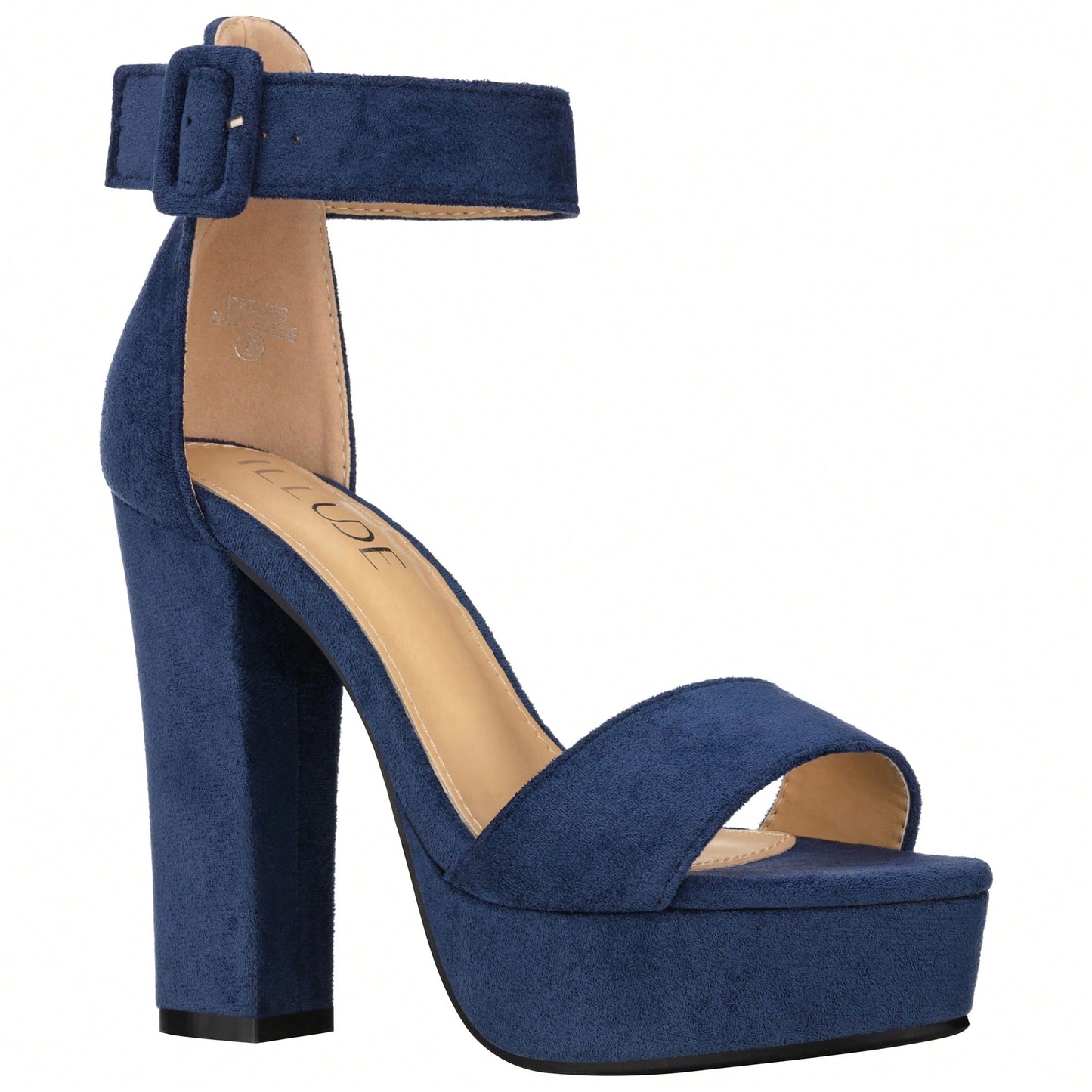 Women High Heel Chunky Heeled Sandals Platform Heels Ankle Strap Sandals Open Toe Heels Chunky Block Dressy Pumps Sandals High Heel Chunky Block Platform Heels
