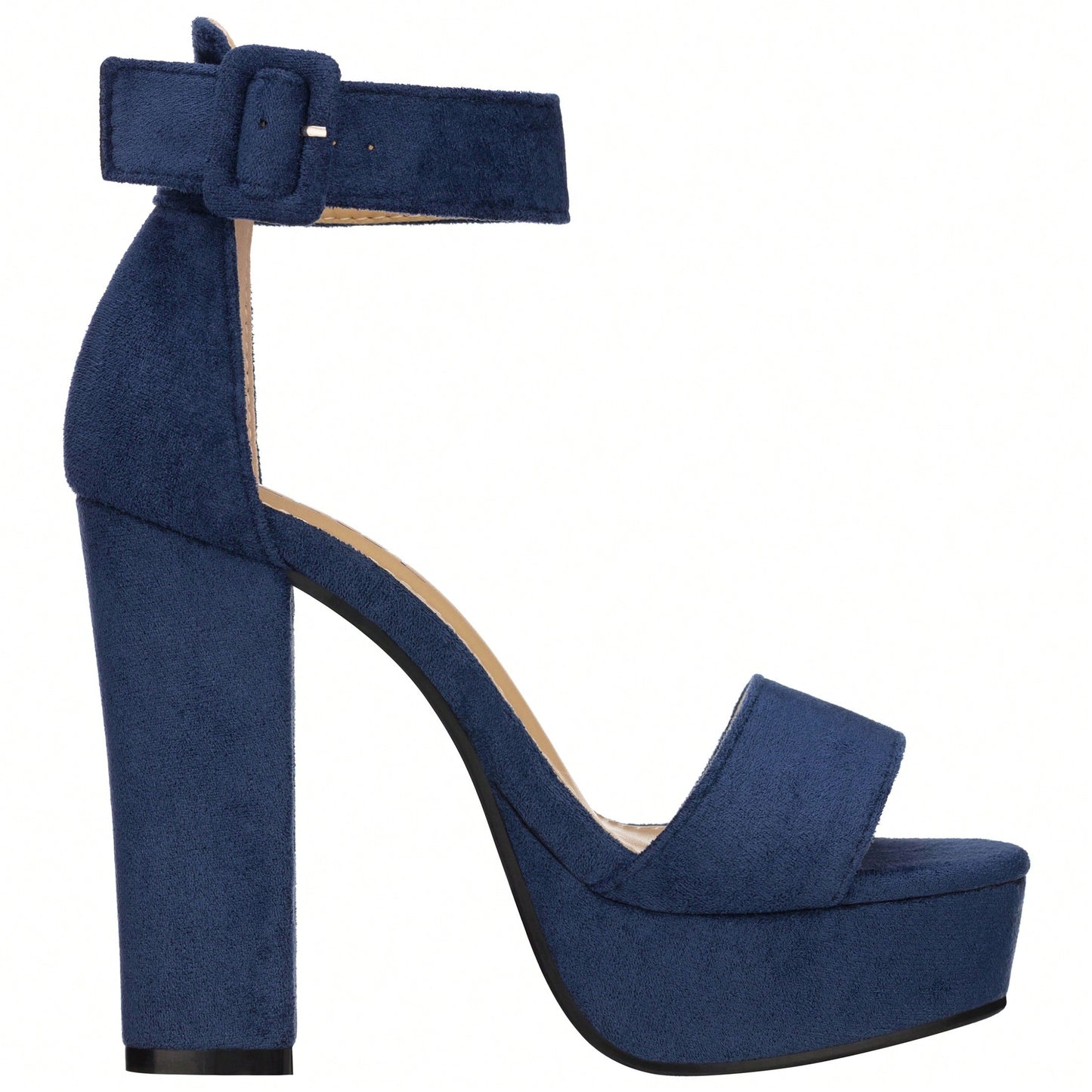 Women High Heel Chunky Heeled Sandals Platform Heels Ankle Strap Sandals Open Toe Heels Chunky Block Dressy Pumps Sandals High Heel Chunky Block Platform Heels