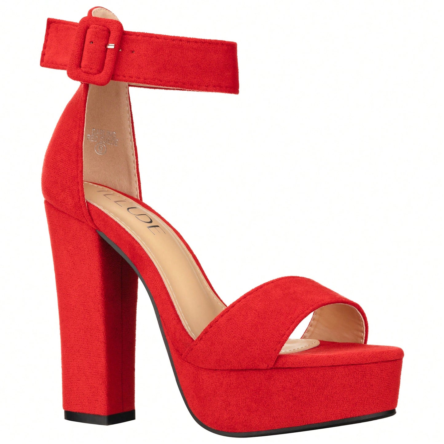 Women High Heel Chunky Heeled Sandals Platform Heels Ankle Strap Sandals Open Toe Heels Chunky Block Dressy Pumps Sandals High Heel Chunky Block Platform Heels