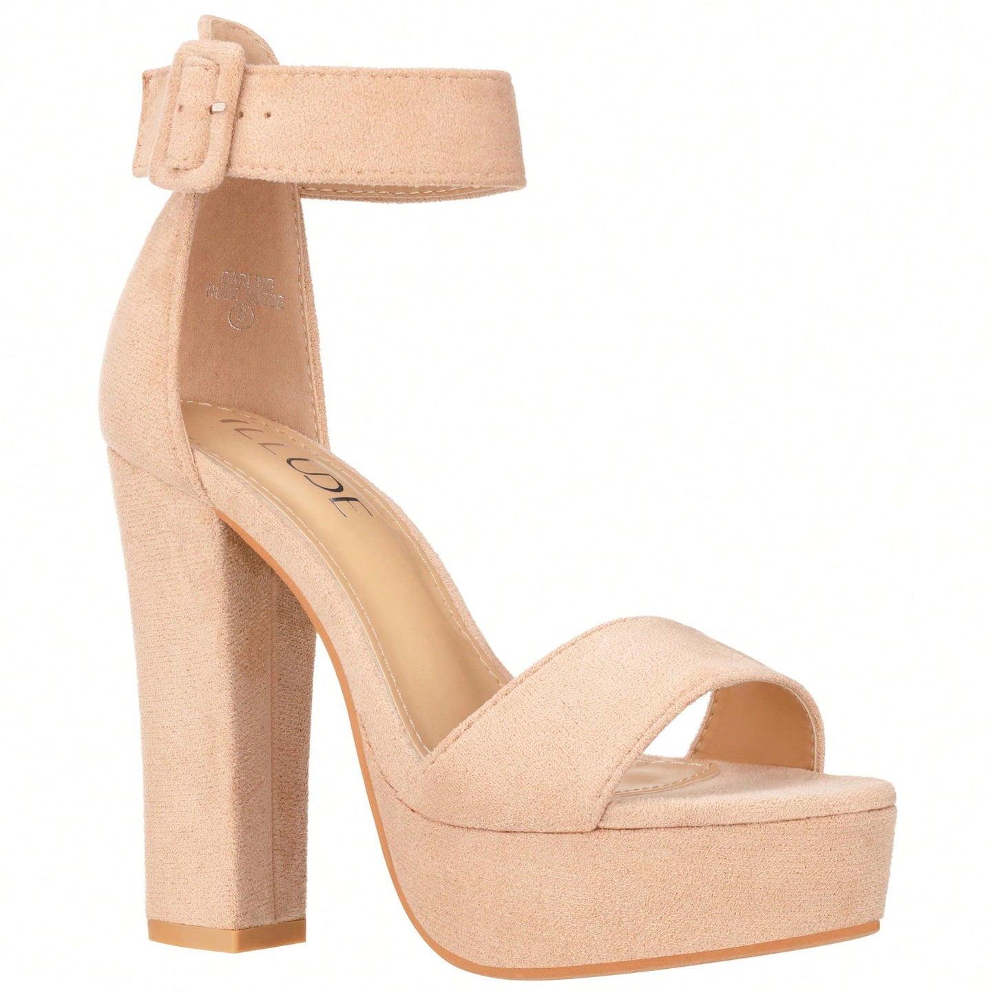 Women High Heel Chunky Heeled Sandals Platform Heels Ankle Strap Sandals Open Toe Heels Chunky Block Dressy Pumps Sandals High Heel Chunky Block Platform Heels