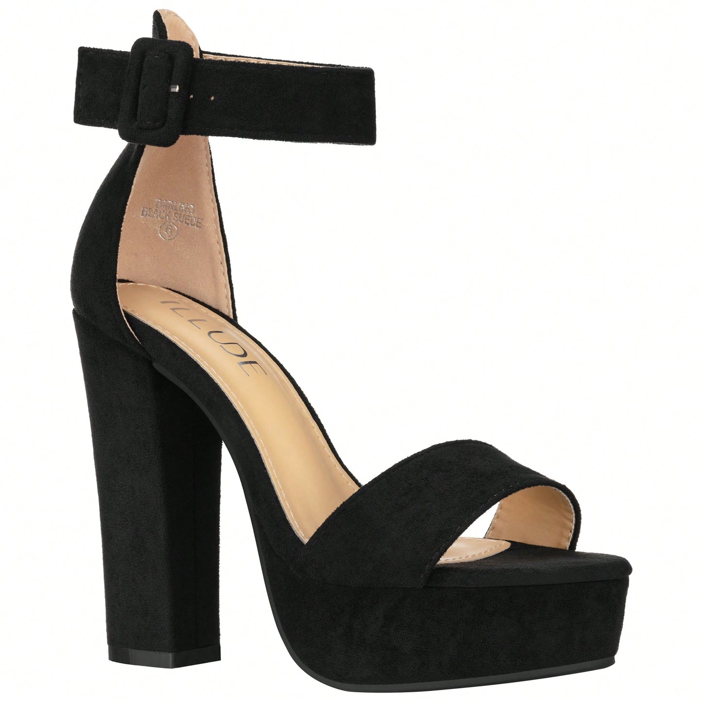 Women High Heel Chunky Heeled Sandals Platform Heels Ankle Strap Sandals Open Toe Heels Chunky Block Dressy Pumps Sandals High Heel Chunky Block Platform Heels