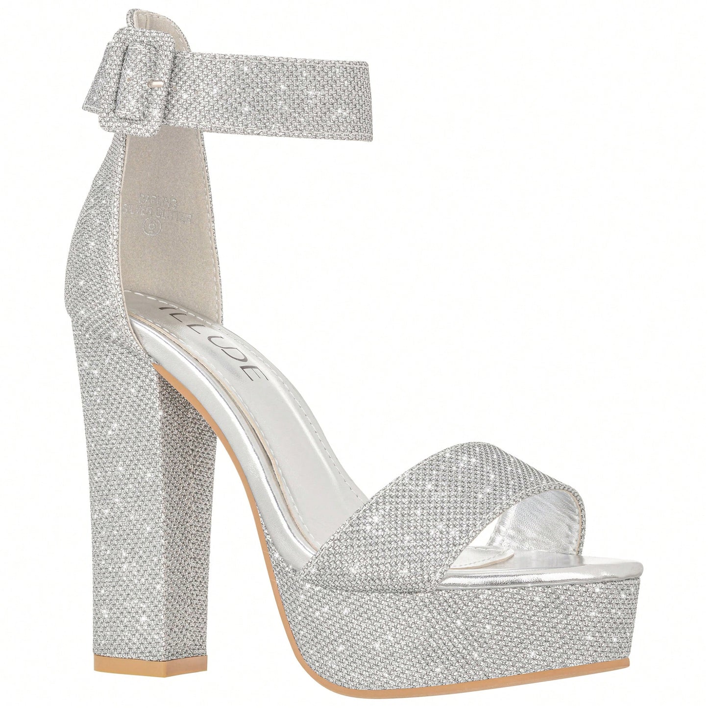 Women High Heel Chunky Heeled Sandals Platform Heels Ankle Strap Sandals Open Toe Heels Chunky Block Dressy Pumps Sandals High Heel Chunky Block Platform Heels