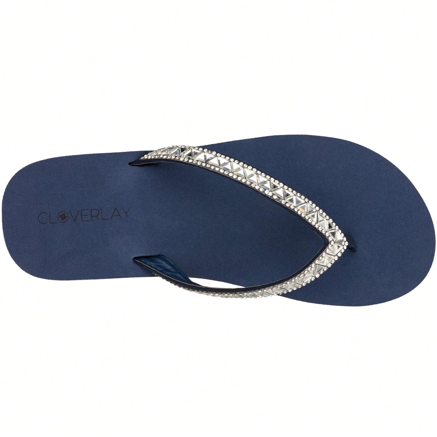 Women Rhinestone Decor Flip Flops Glamorous Summer Flip Flops Toe Post Vacation Fashion Black Flip Flops Summer Fashion Sandals
