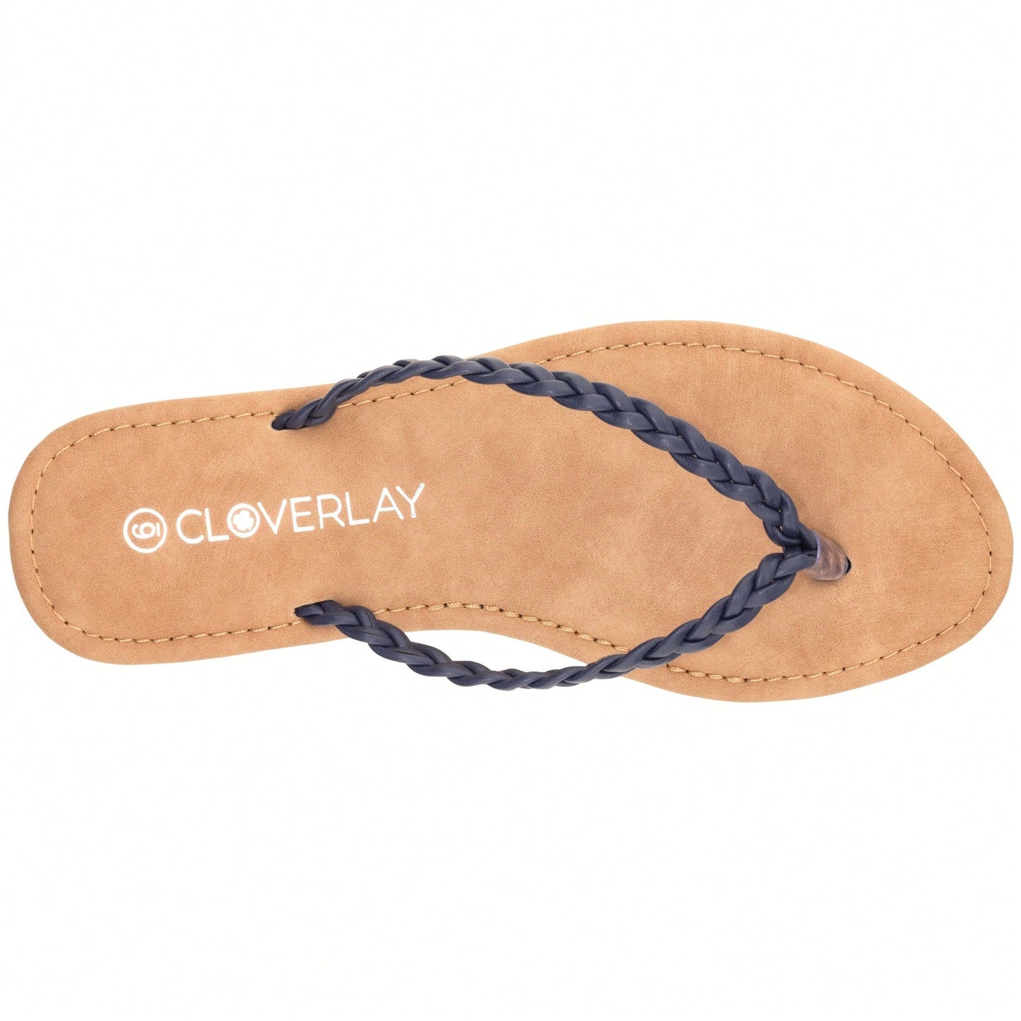 Women Braided Detail Flat Sandals Woven Pattern Sandals Open Toe Slip-On Summer Flip Flops