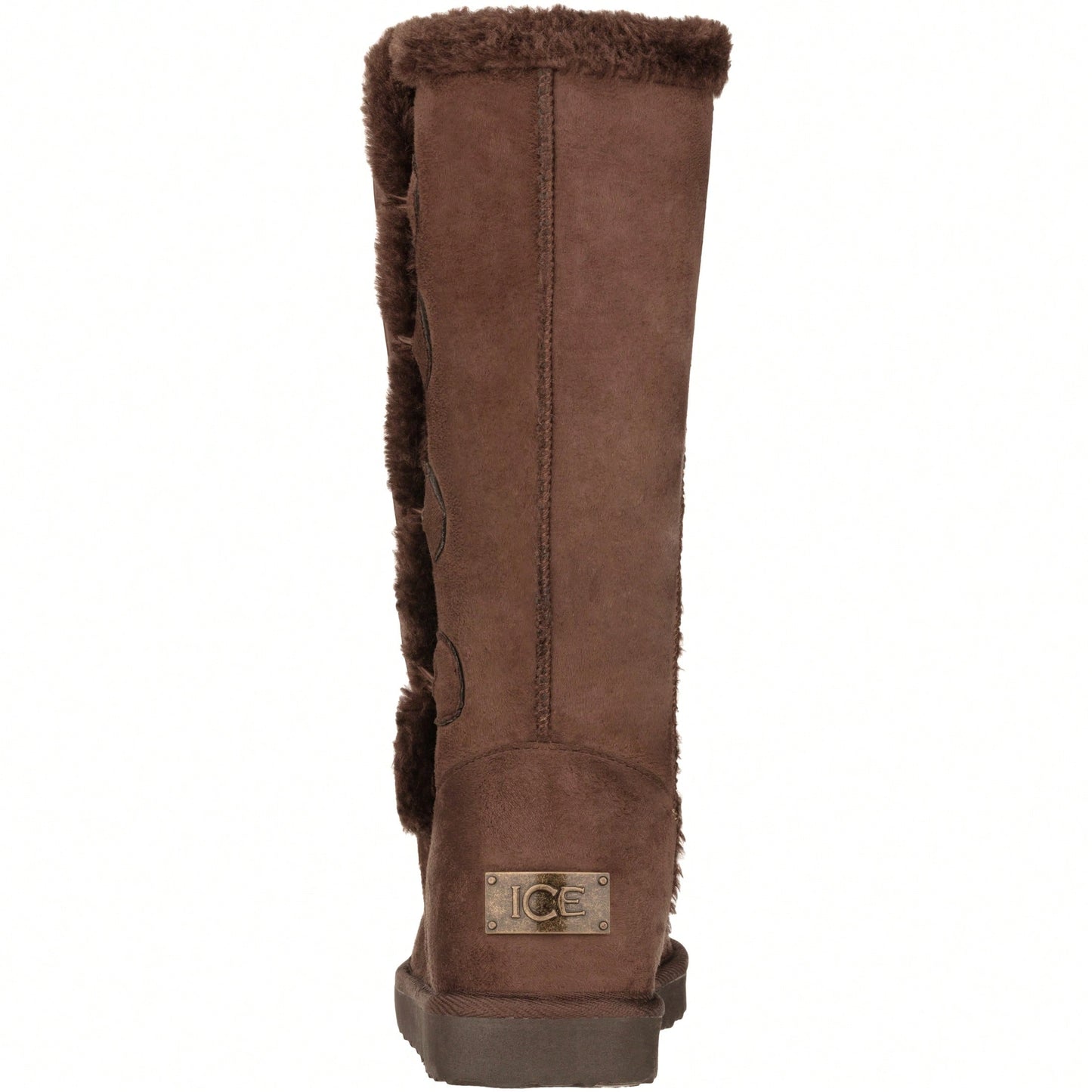 Women's Snow Boots Fleece Lined Solid Color Mid-Calf Flat Snow Boots Fur Lined Winter Boots