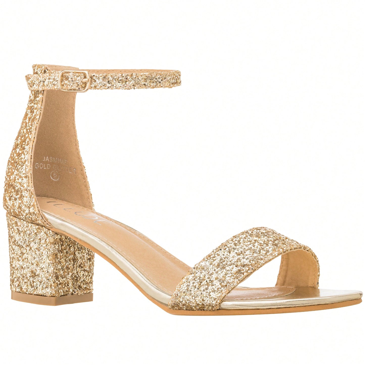 Women Buckle Decor Chunky Heeled Sandals Elegant Summer Ankle Strap Sandals Chunky Heeled Ankle Strap Sandals Low Heeled Sandal Suede