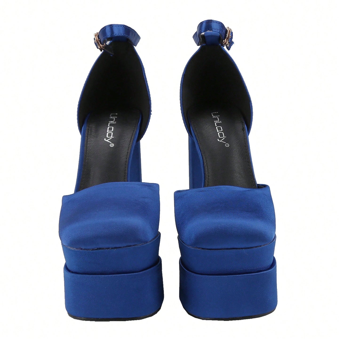 Women's Platform Heels Chunky Heel Strappy Sandals Open Toe Design For Wedding Work Party Dress