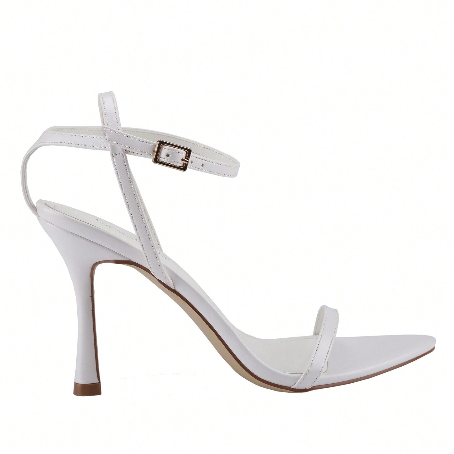 Women's High Stilettos Open Square Toe Ankle Strap Heels Sexy Comfort Strappy Dress Shoes Wedding Bridal Pumps Sandals