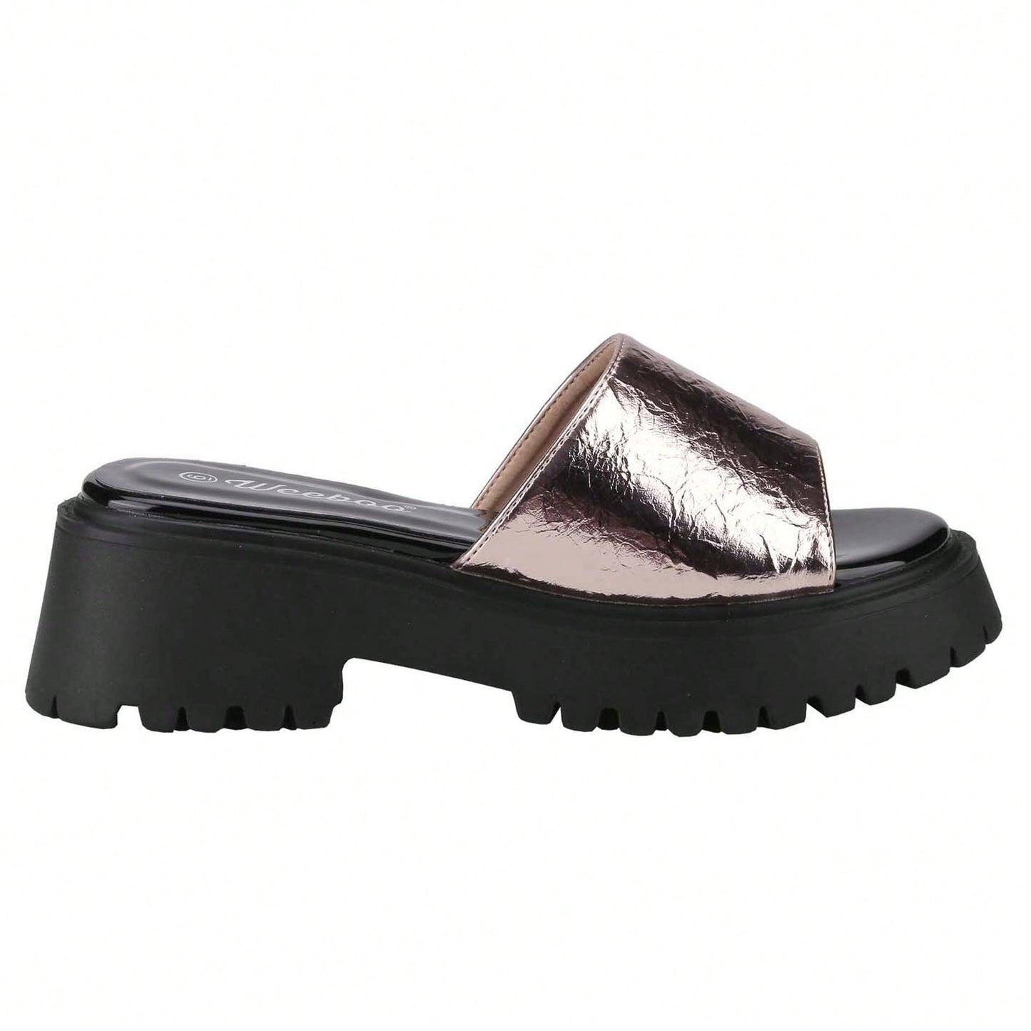 Platform Sandals Women's Slides Chunky Heels Sandals Fabric Mule Fitted Cloud Lightweight Shoes Slipper Memory Foam