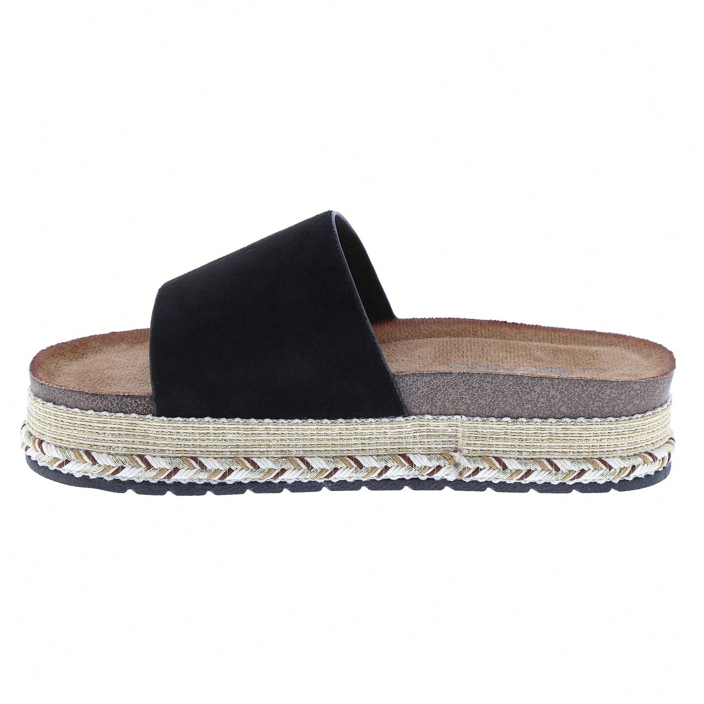 Women's Platform Fashion Slides Vintage Beach Sandals Slip On Open Toe Dressy Summer