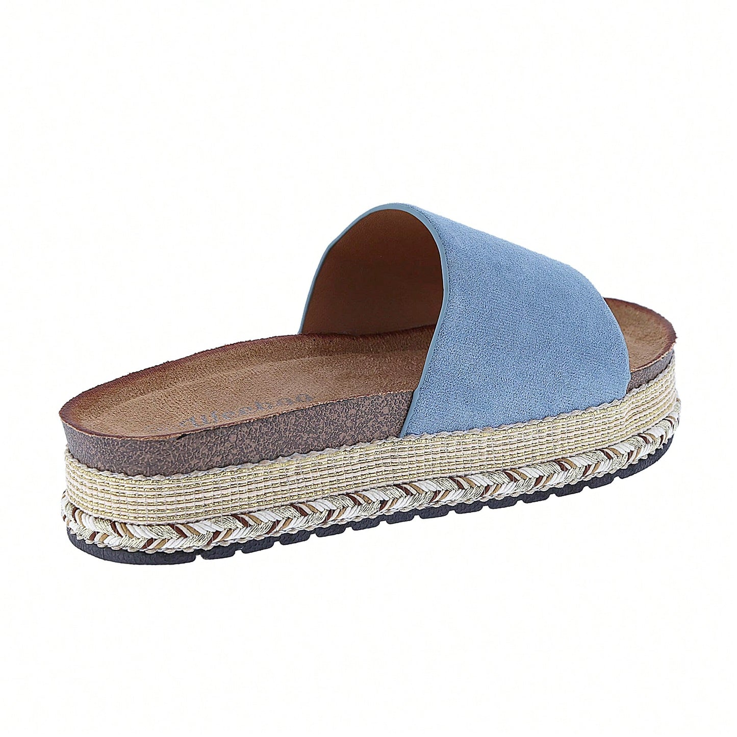 Women's Platform Fashion Slides Vintage Beach Sandals Slip On Open Toe Dressy Summer