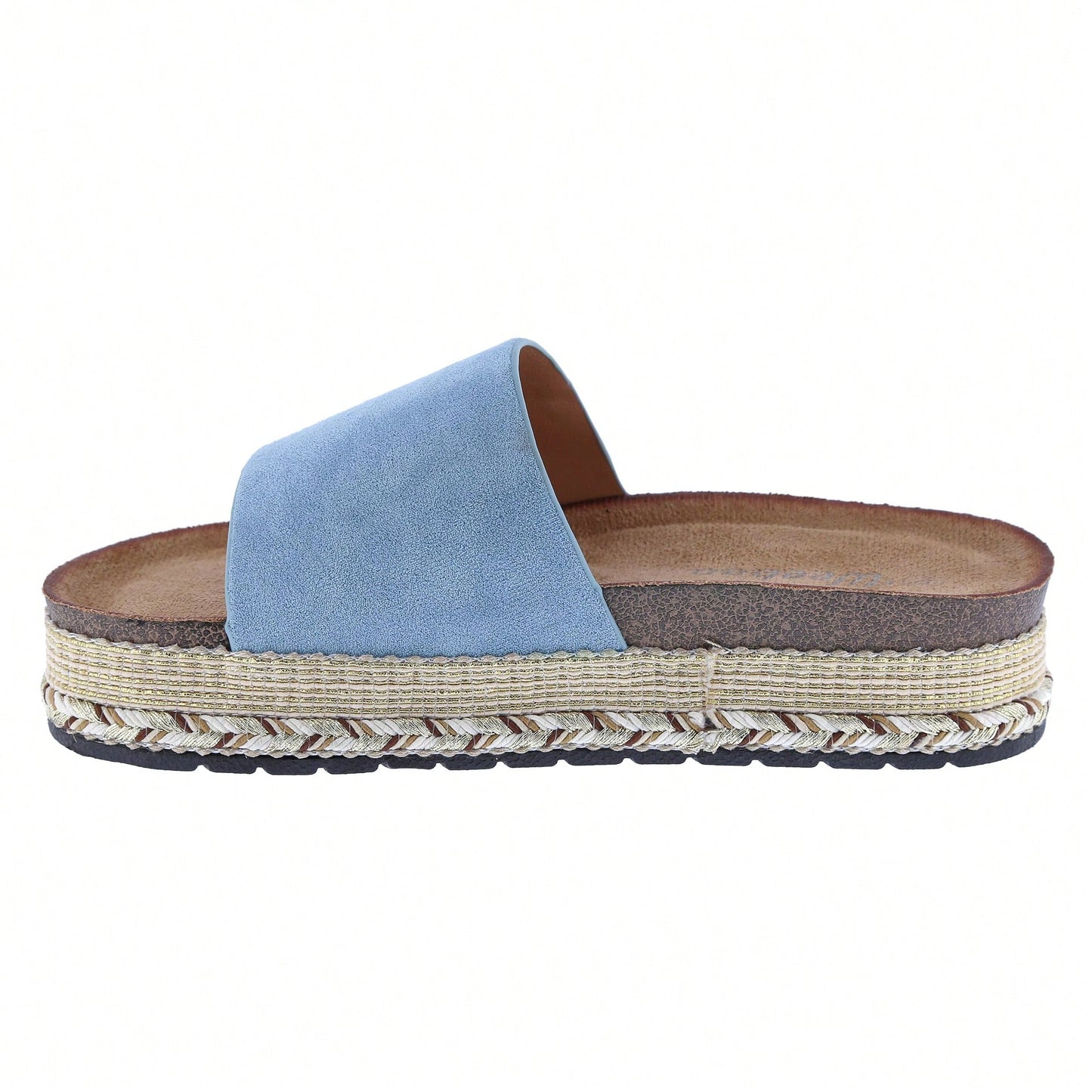 Women's Platform Fashion Slides Vintage Beach Sandals Slip On Open Toe Dressy Summer
