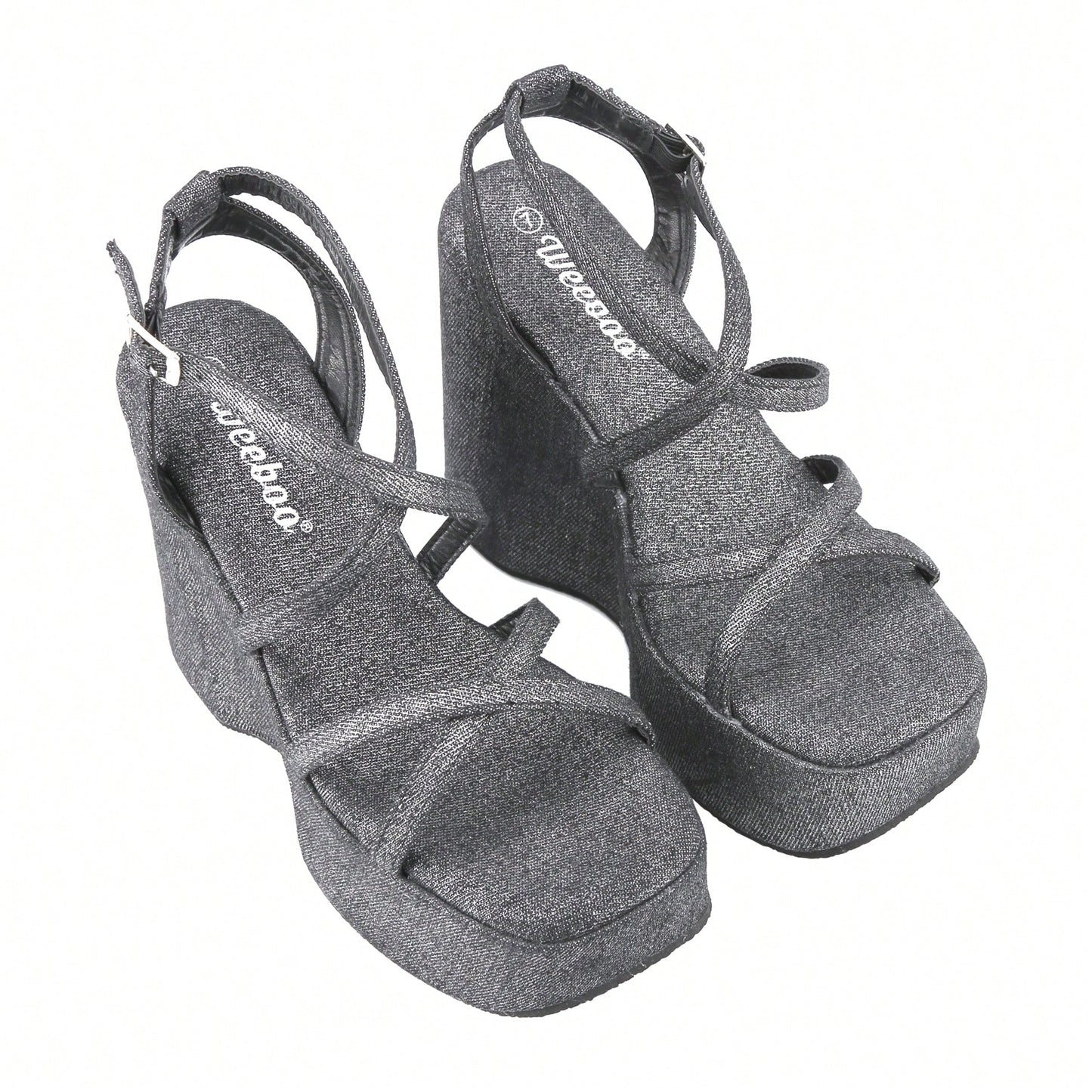Women's Wedge Sandals Heels Open Toe Cork Platform Ankle Strap Summer Dressy Shoes