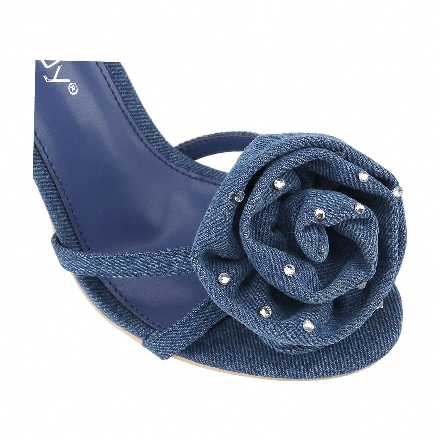 Open Toe Heeled Sandals Flower Ankle Buckle Strap Stiletto High Heels Comfort Slingback Summer Dress Shoes