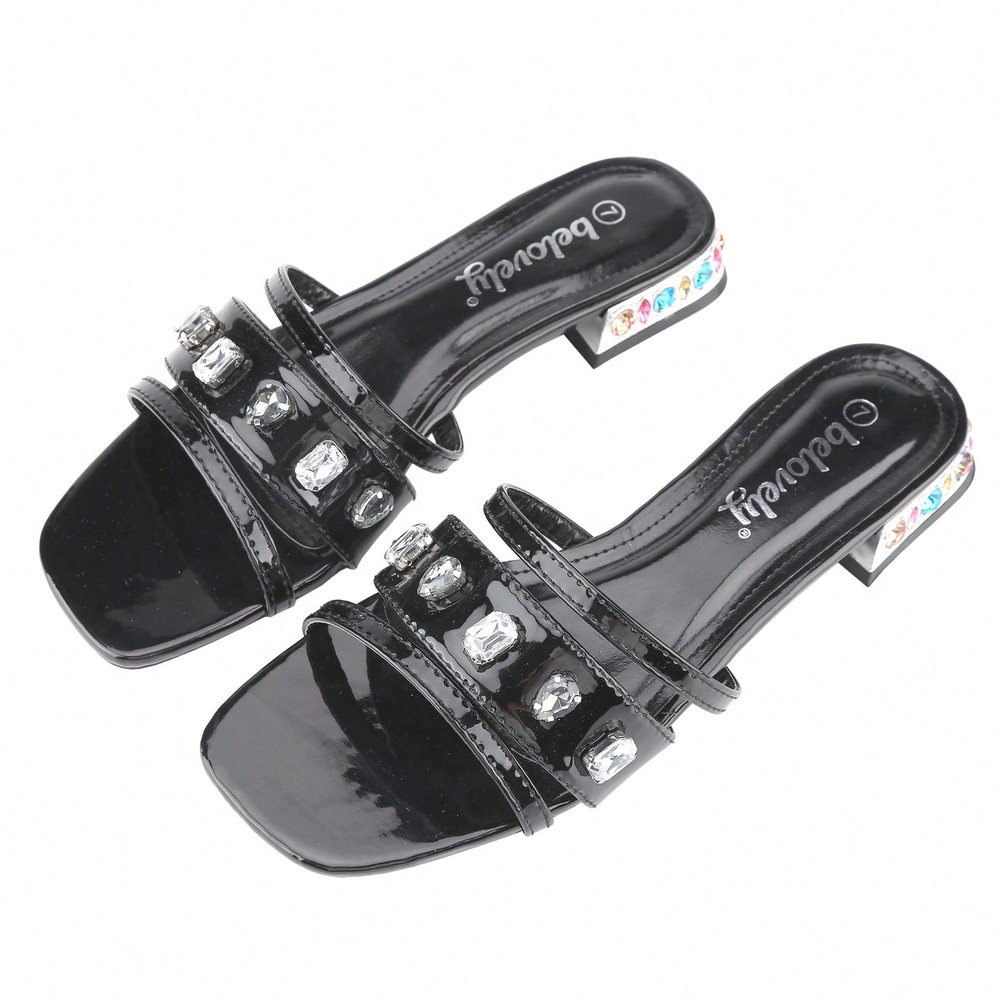 Women's Solid Color Sandals Summer Leisure Slippers Single Shoes Roman Flat Shoes