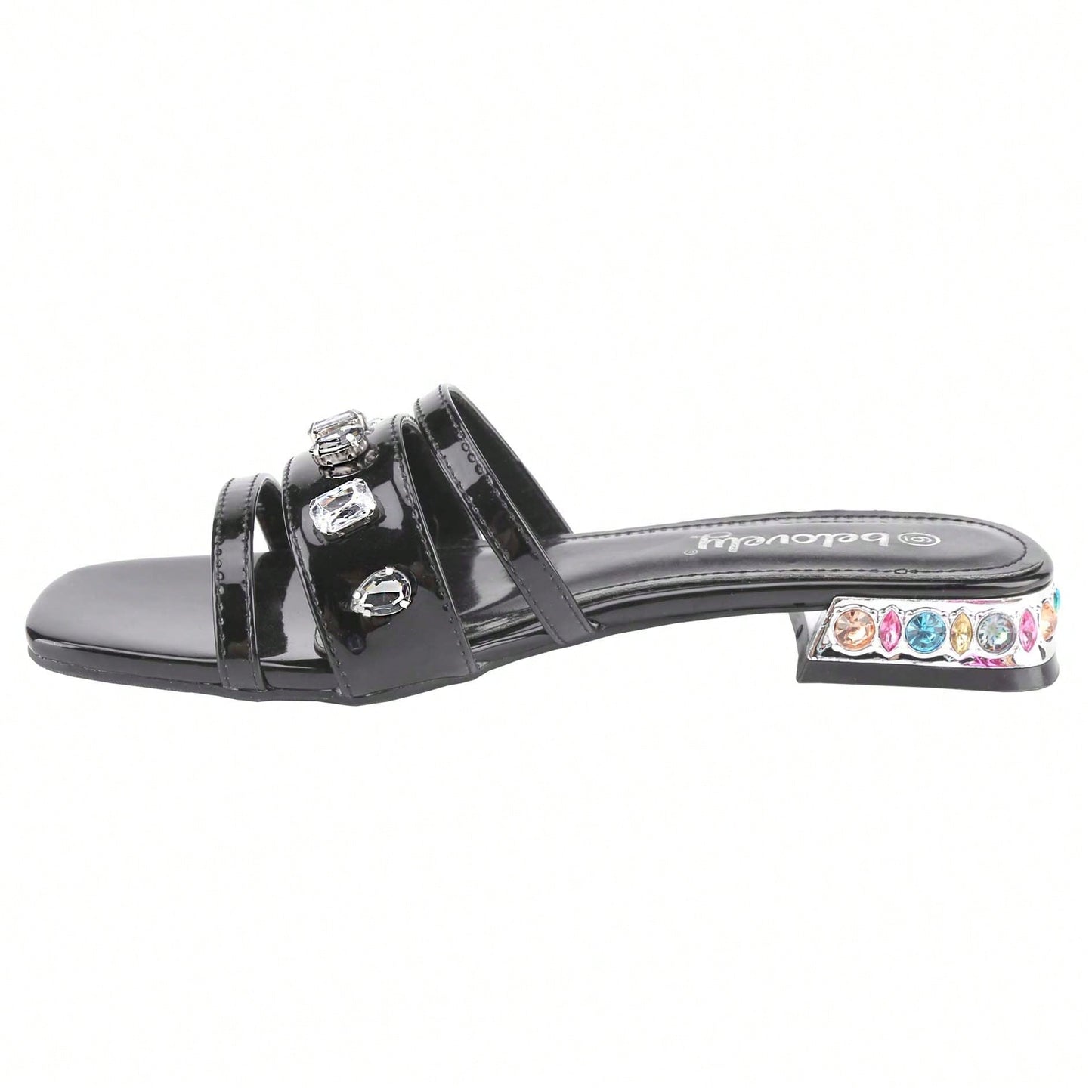 Women's Solid Color Sandals Summer Leisure Slippers Single Shoes Roman Flat Shoes