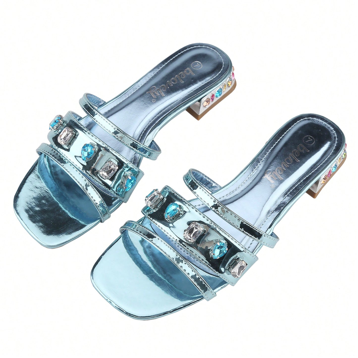 Women's Solid Color Sandals Summer Leisure Slippers Single Shoes Roman Flat Shoes
