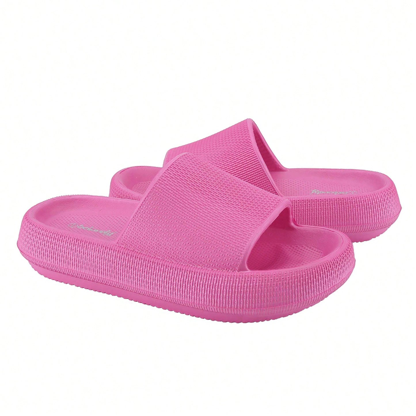 Pillow Slippers For Women And Non Slip Quick Drying Shower Slides Bathroom Sandals | Ultra Cushion Thick Sole