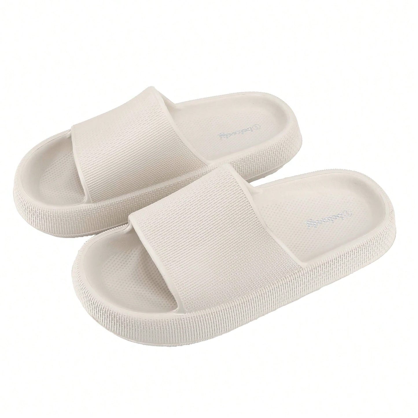 Pillow Slippers For Women And Non Slip Quick Drying Shower Slides Bathroom Sandals | Ultra Cushion Thick Sole