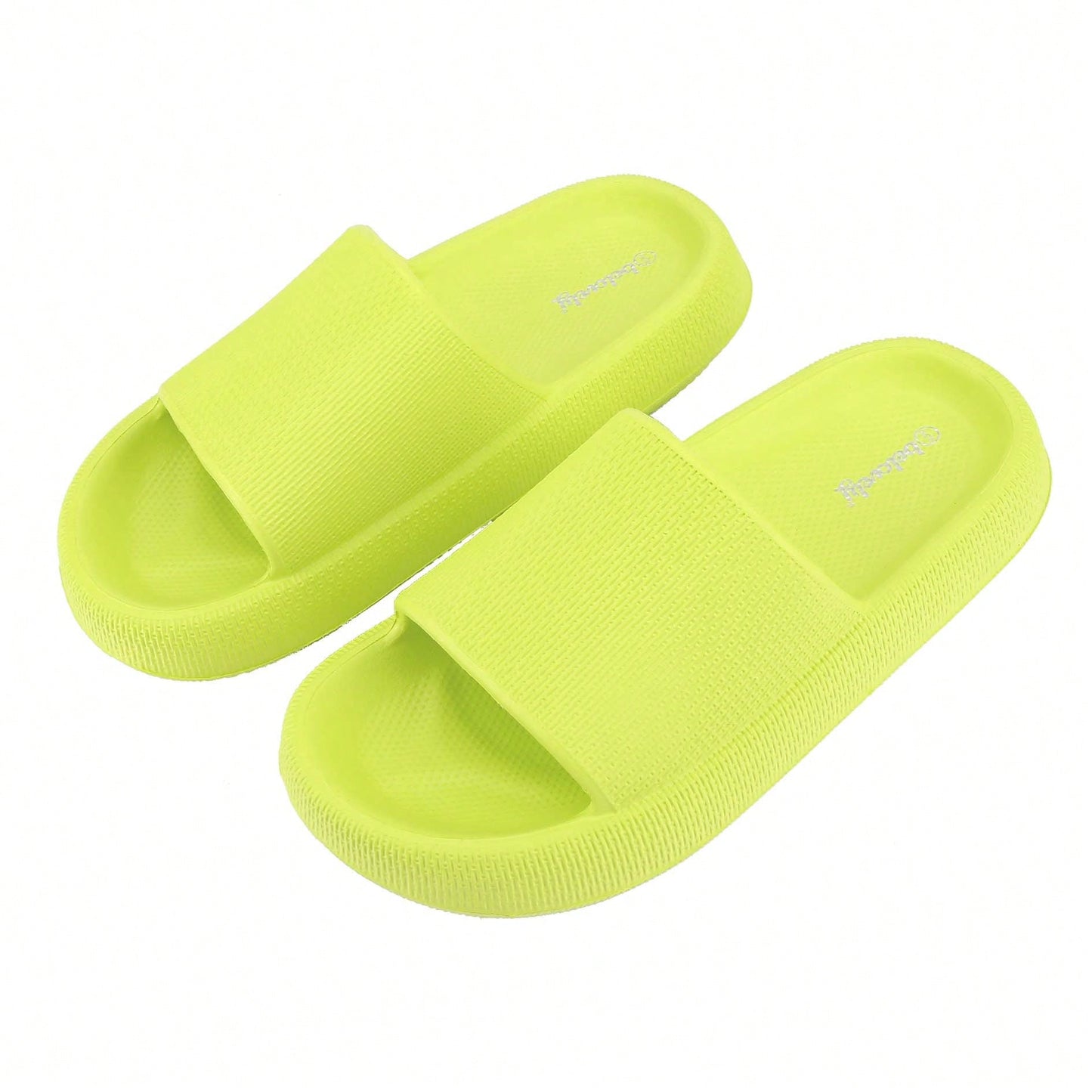 Pillow Slippers For Women And Non Slip Quick Drying Shower Slides Bathroom Sandals | Ultra Cushion Thick Sole