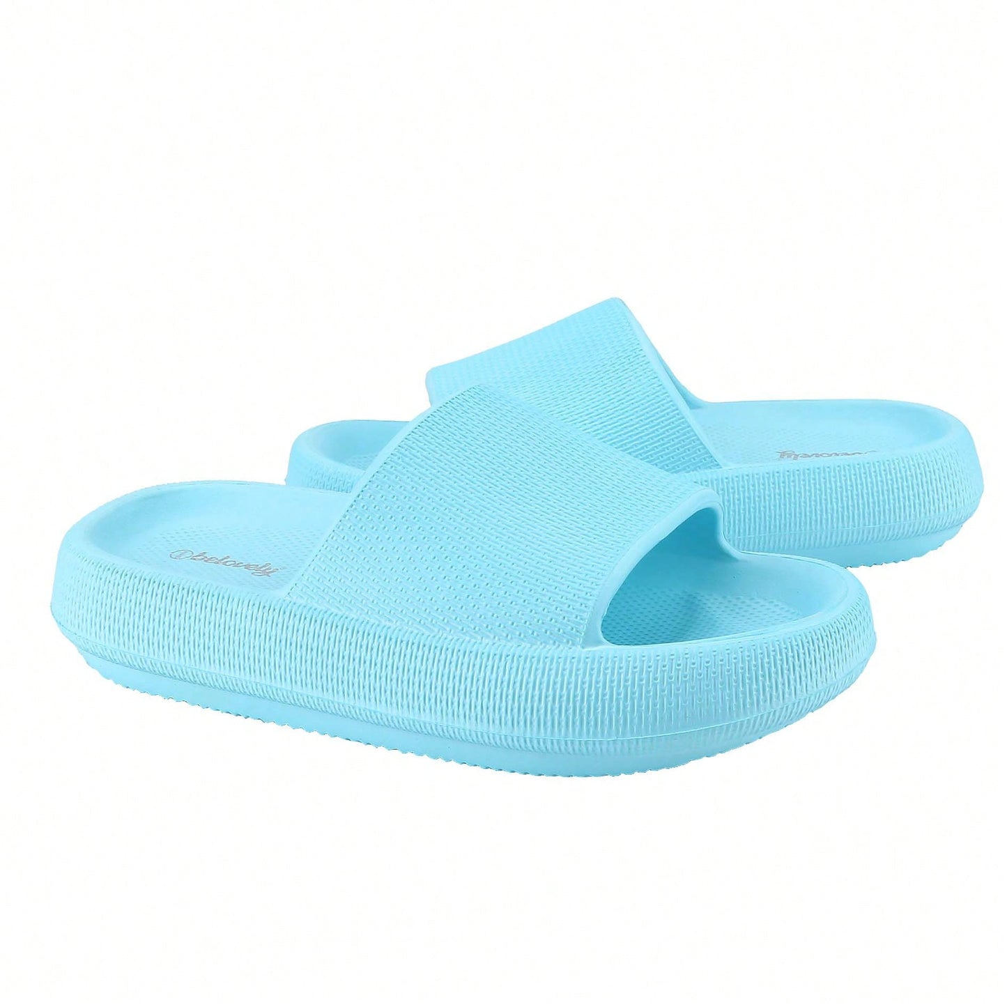 Pillow Slippers For Women And Non Slip Quick Drying Shower Slides Bathroom Sandals | Ultra Cushion Thick Sole