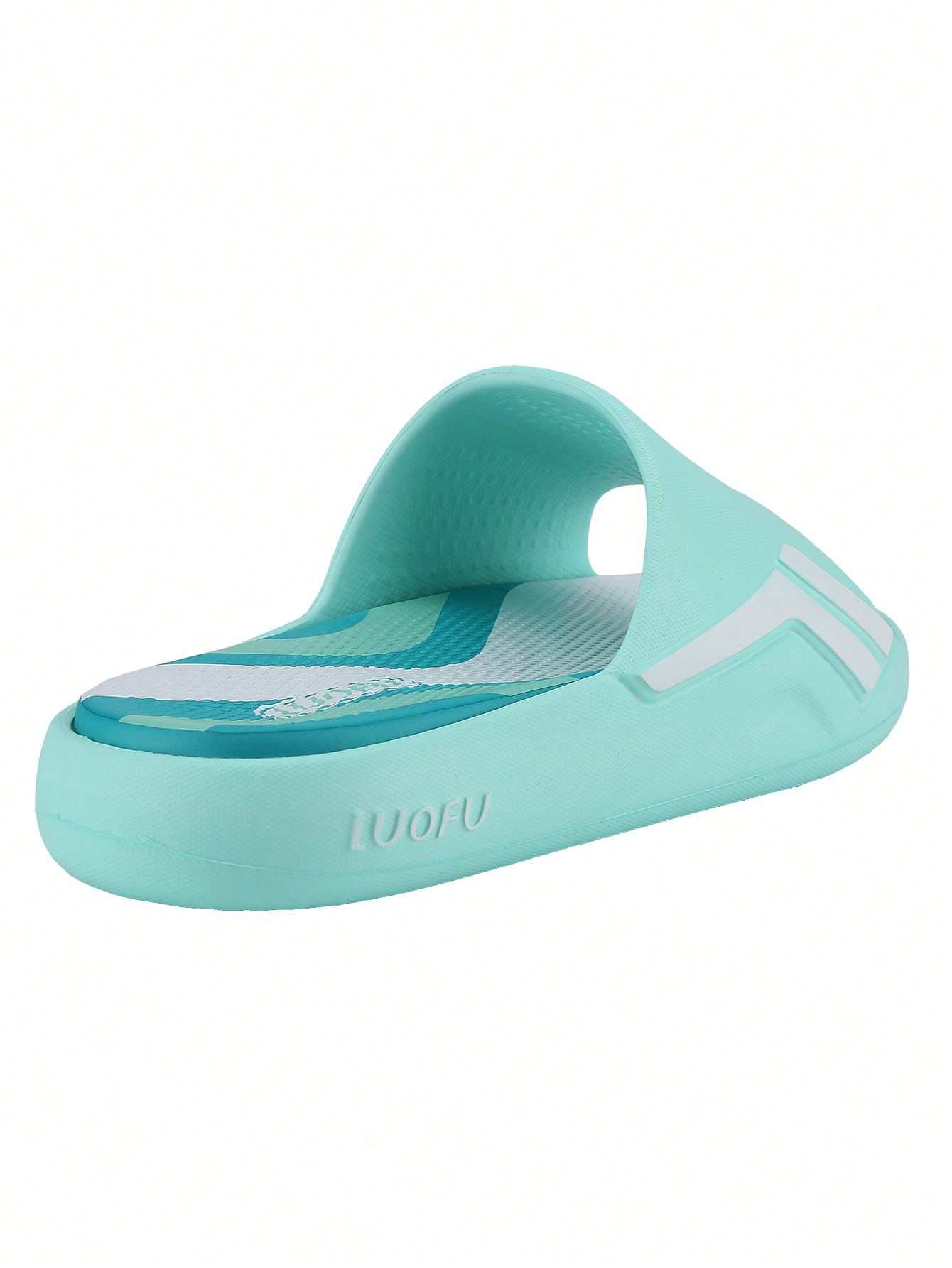 Women's Textured Slanted Toe Indoor Outdoor Slippers Open Toe Solid Fashion Bathroom House Shoes