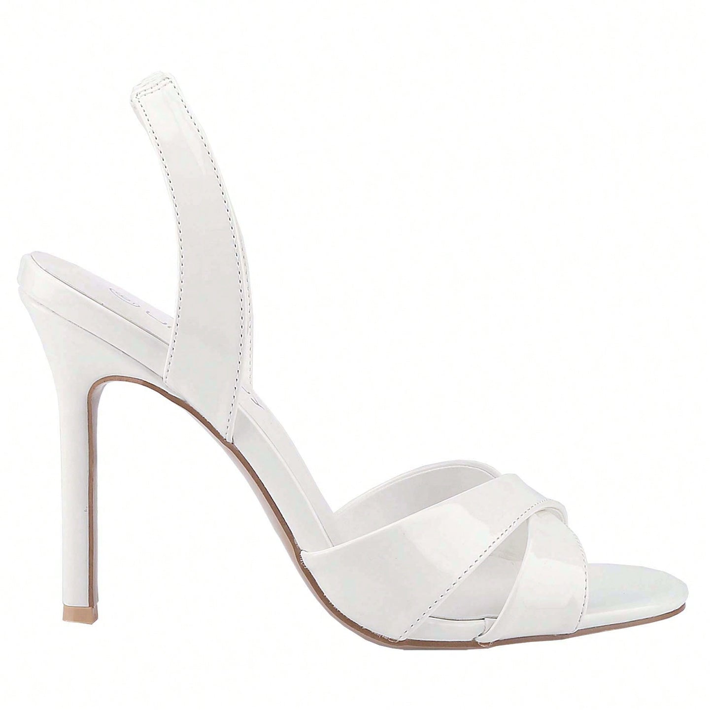 Women's Slingback Kitten Heel Sandals Open Toe Criss Cross Ankle Strap Shoes