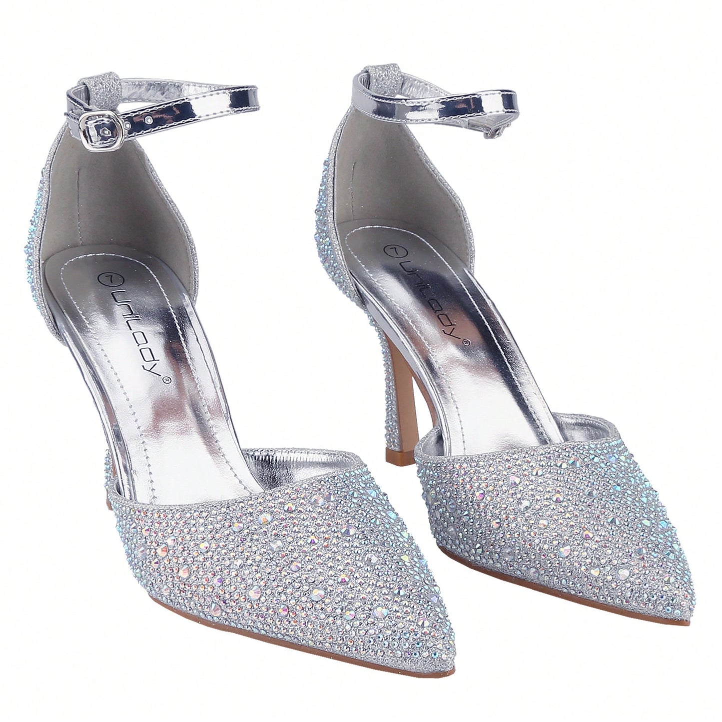 Women's Slingback Closed Toe Heels Pumps Pointed Toe Heel Shoes