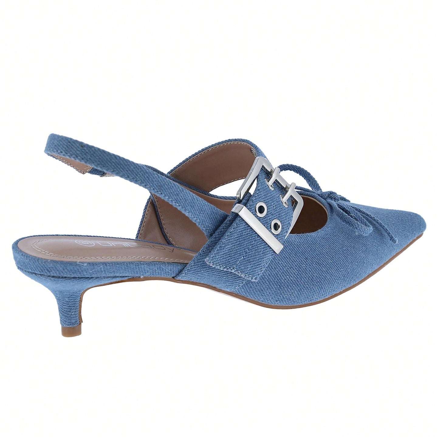 Women's Fine Heel Sandals Pointed Toe Kitten Heels For Women High Heels