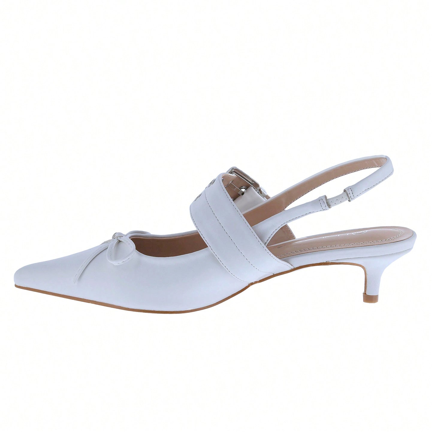 Women's Fine Heel Sandals Pointed Toe Kitten Heels For Women High Heels