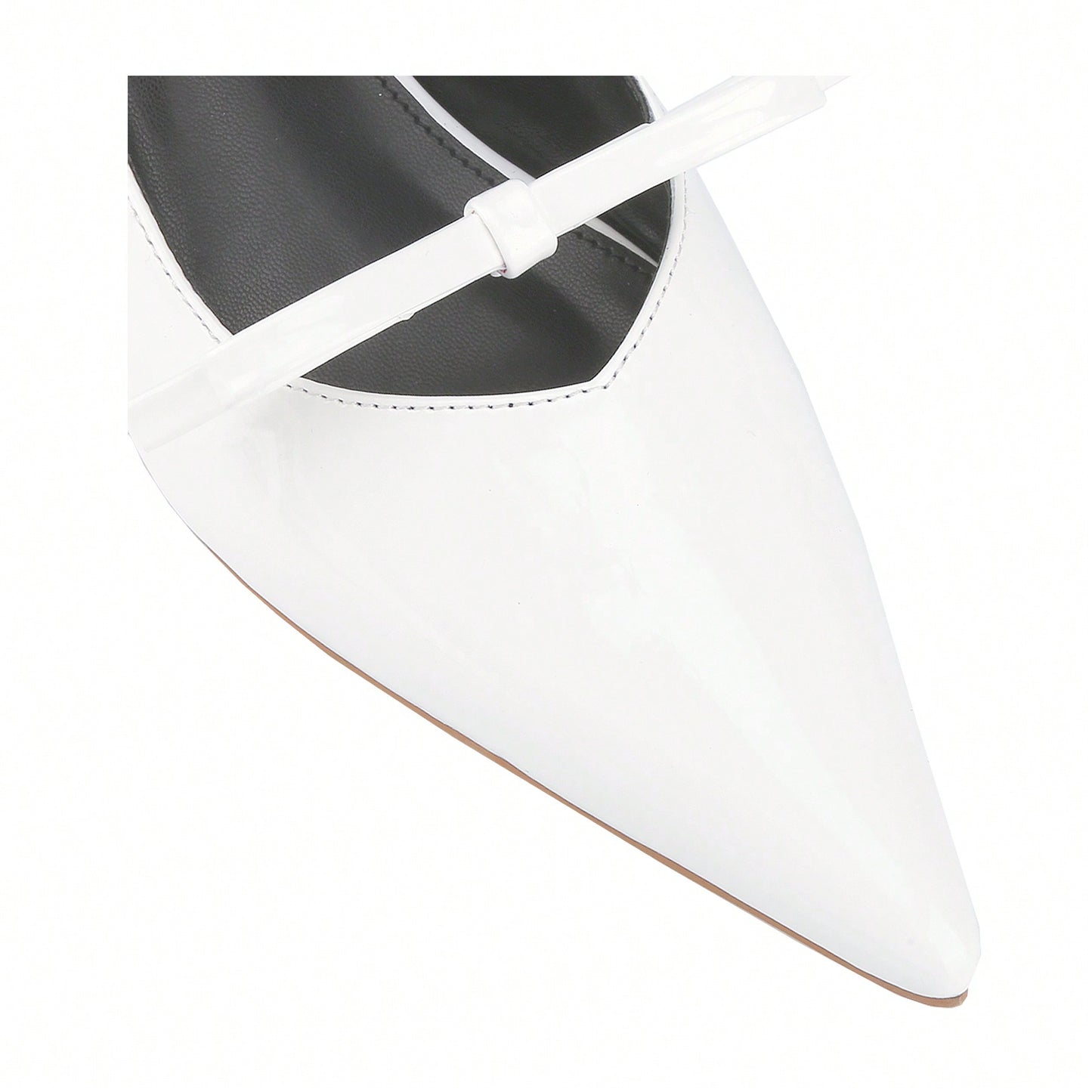 Women's Slingbacks With Bow And Buckle Closed Pointed Toe Kitten Heels Mules Slip On Wedding Dress Pumps Shoes