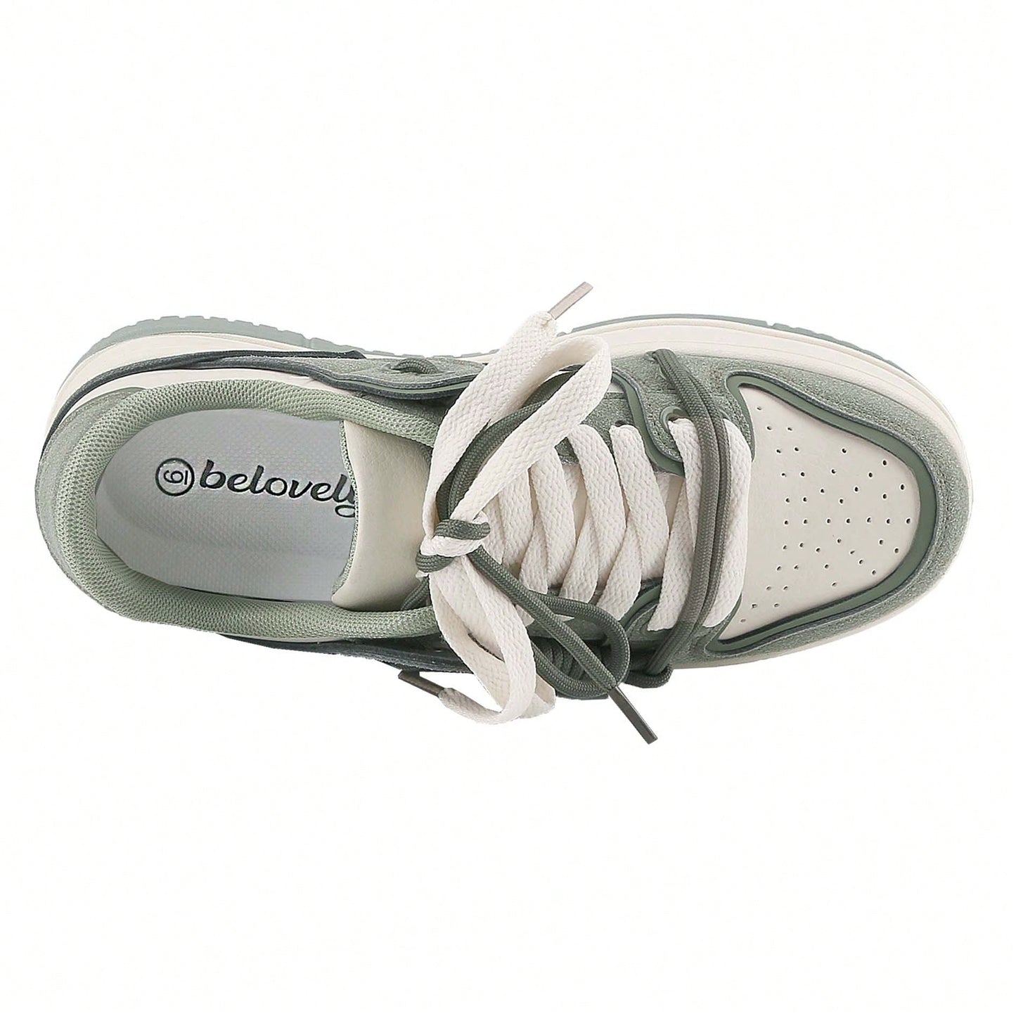 Women's Trainer Sports Shoes Running Shoes Fashion Leather Casual Sneaker