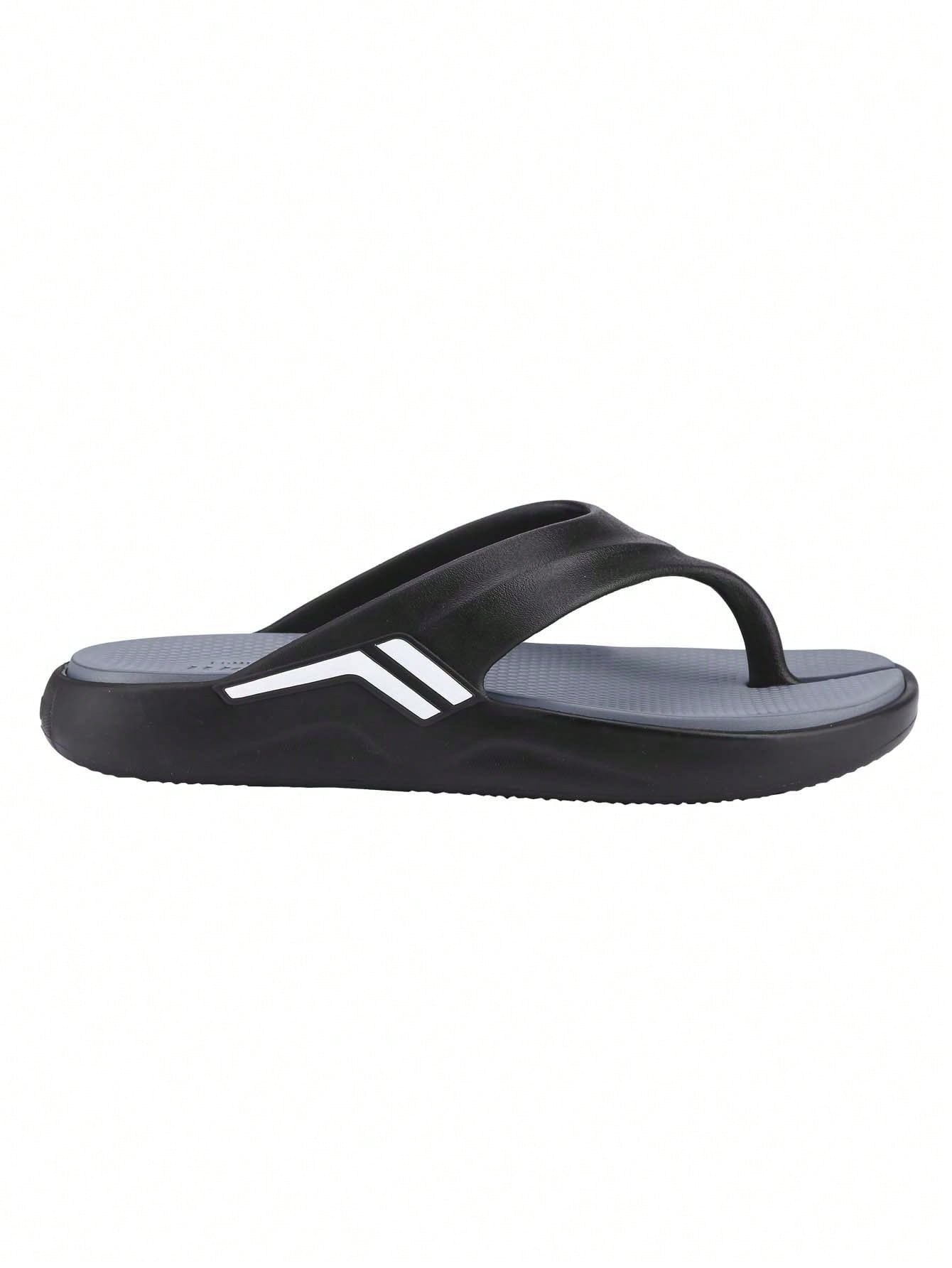 Men's Sport Flip Flops Comfort Orthotic Thong Sandals With Plantar Fasciitis Arch Support Outdoor Summer Beach