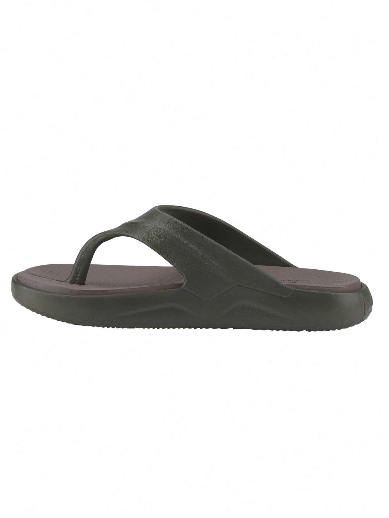 Men's Sport Flip Flops Comfort Orthotic Thong Sandals With Plantar Fasciitis Arch Support Outdoor Summer Beach