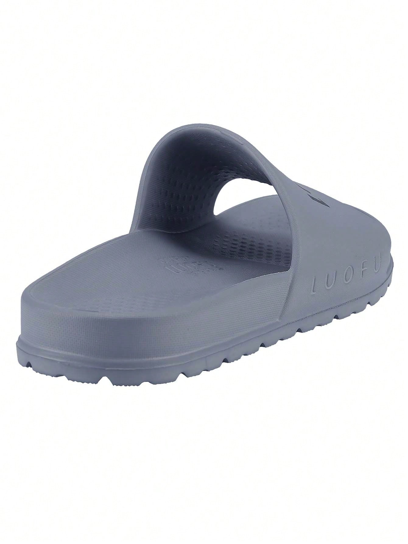 Men's Soft Thick Sole Slide Sandals Recovery Foam Slippers For House Shower Pool Beach Indoor Outdoor Walking