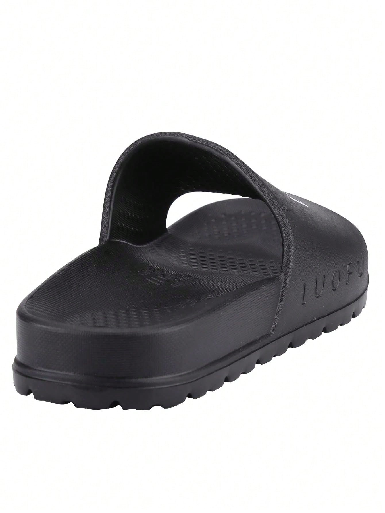 Men's Soft Thick Sole Slide Sandals Recovery Foam Slippers For House Shower Pool Beach Indoor Outdoor Walking