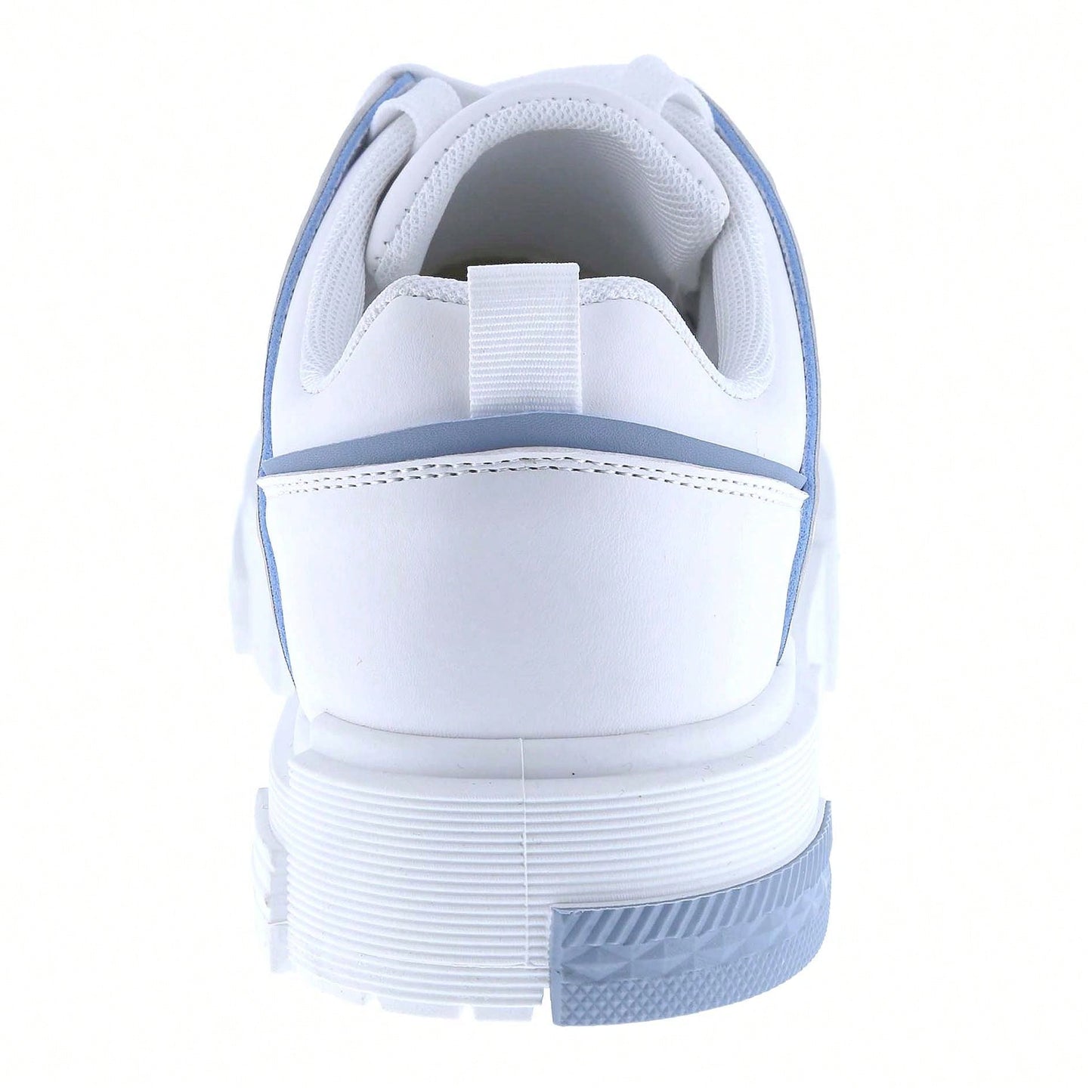 Women Lace-Up Leather Platform Open Skate Low-Top Sneakers Outdoor Trainer
