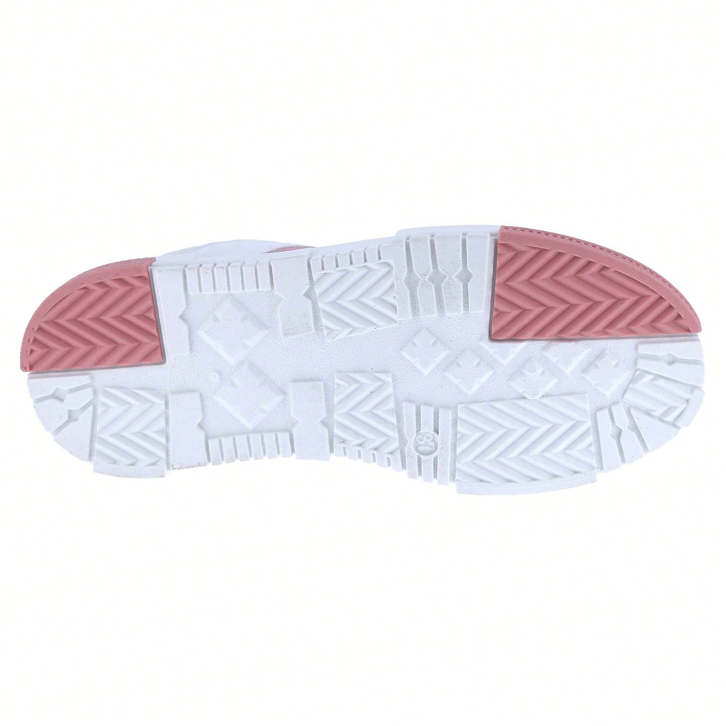 Women Lace-Up Leather Platform Open Skate Low-Top Sneakers Outdoor Trainer